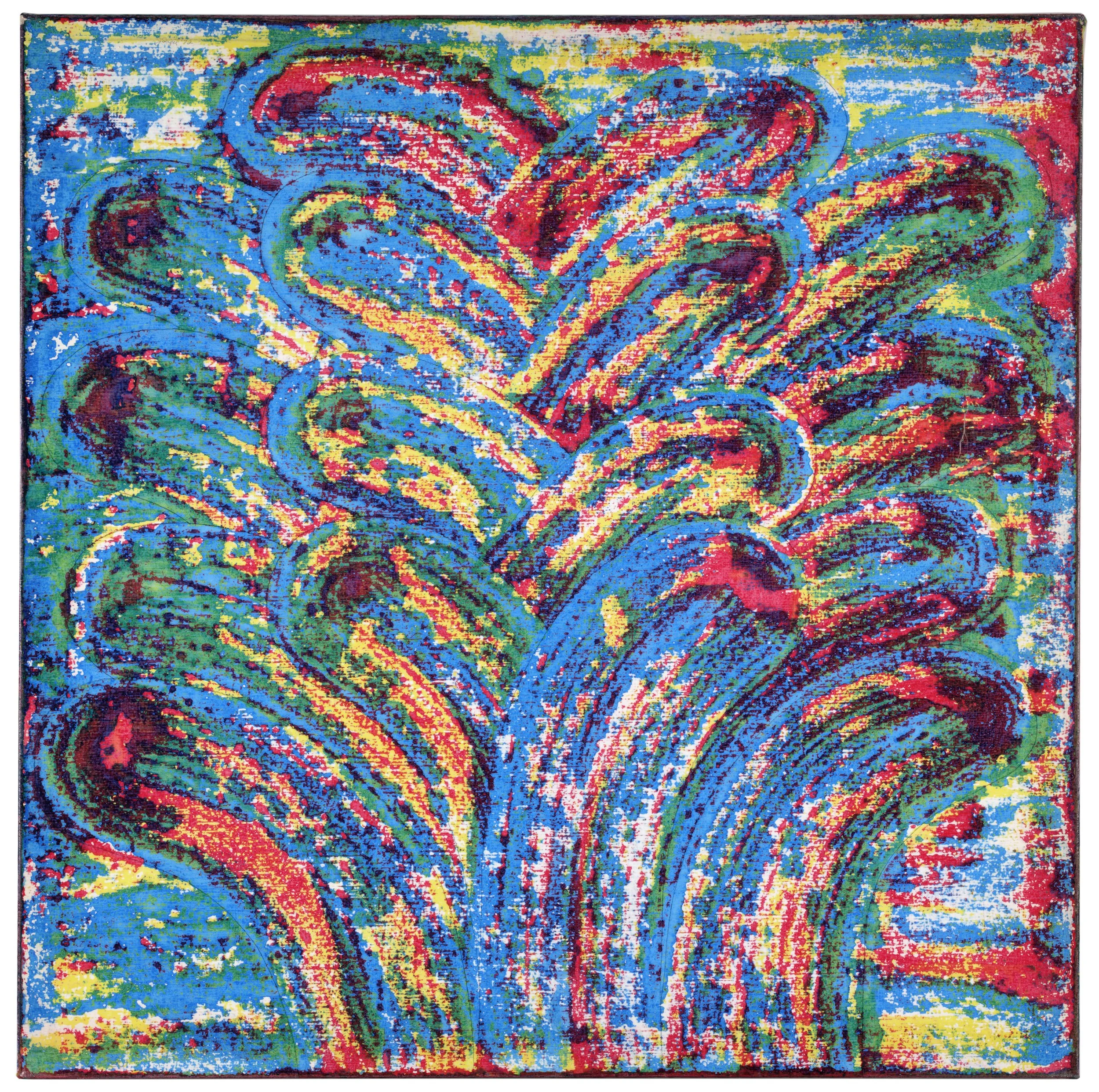 Bunch #5, 1972, 36” x 36”