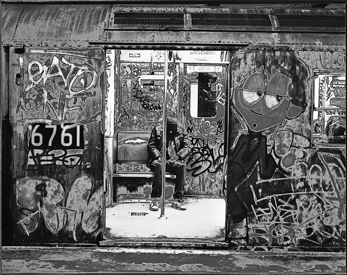 Sleeping Man, Car 6761, 1985 - 1990