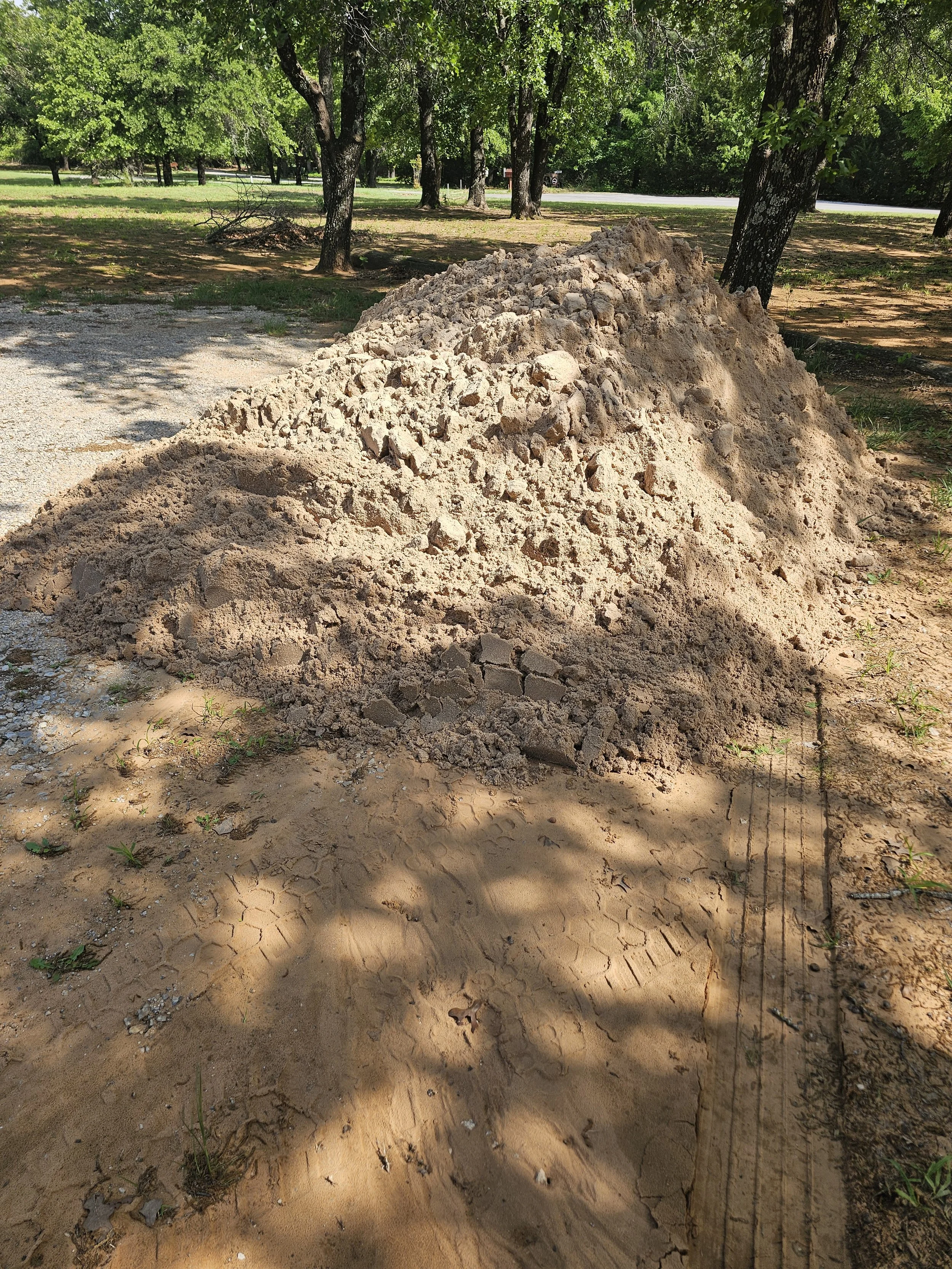 Sand delivery for landscaping, drainage and construction projects in Duncan Oklahoma