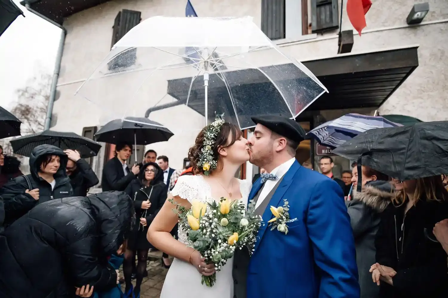 Photographe mariage en hiver à Tournai, Estaimpuis et Templeuve