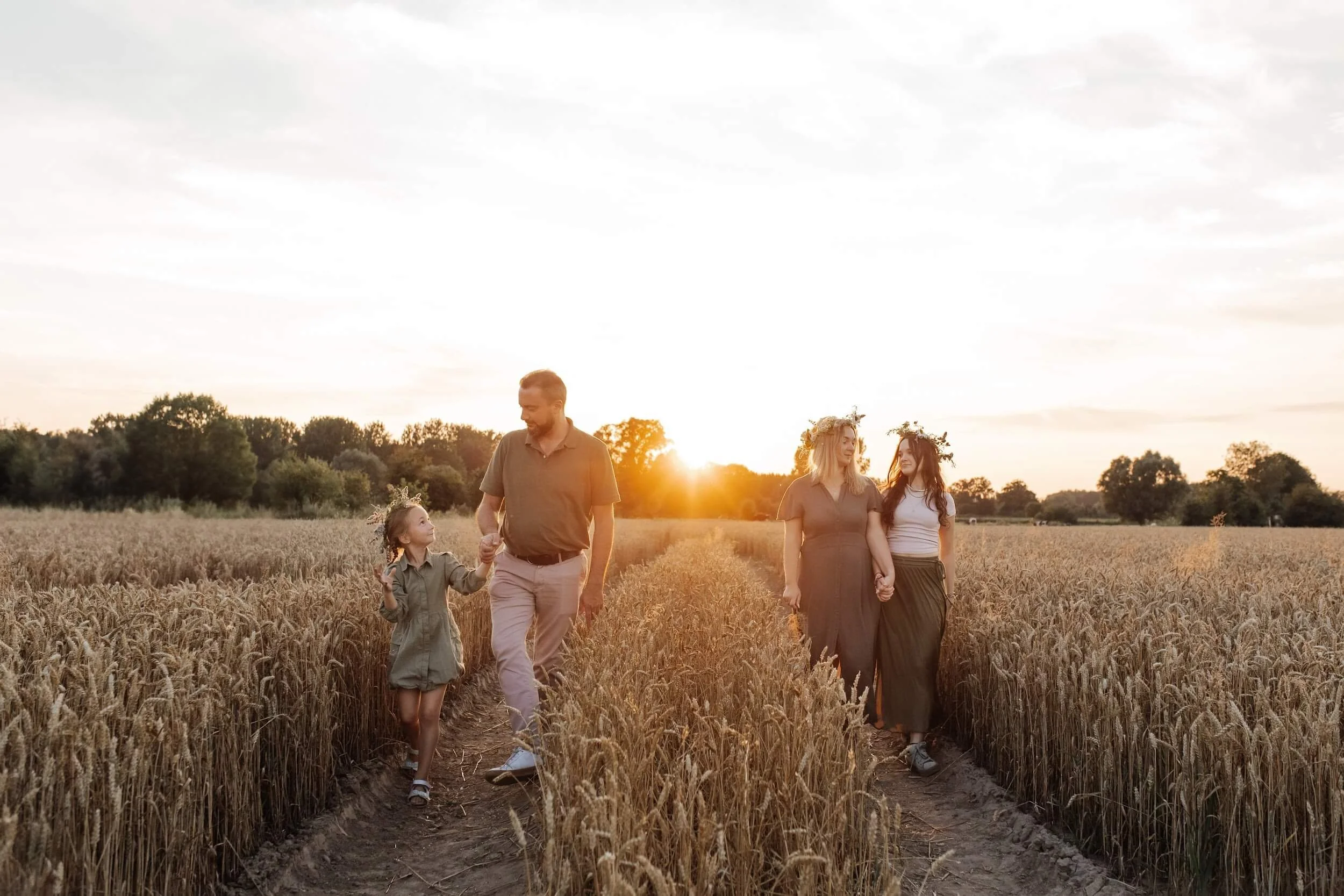 séance photo coucher de soleil pres de Lille à Baisieux  