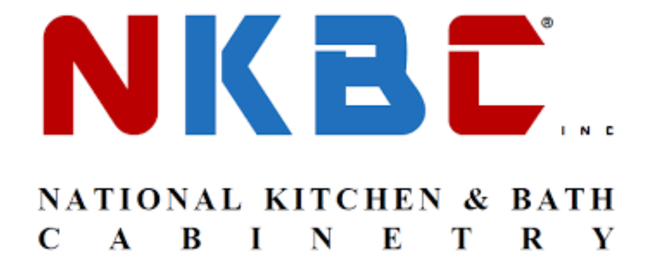 NKBC logo for National Kitchen & Bath Cabinetry in red and blue text.