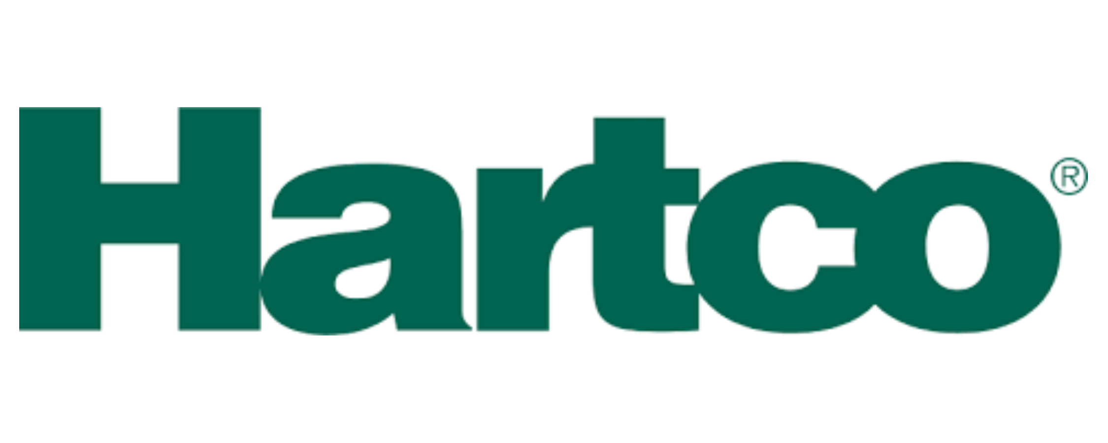 Hartco logo in green lettering with a registered trademark symbol