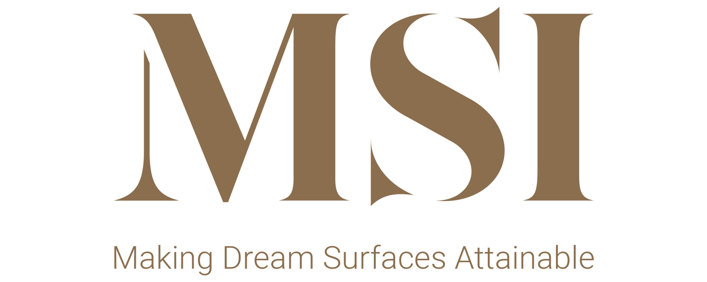 MSI logo with the tagline "Making Dream Surfaces Attainable"