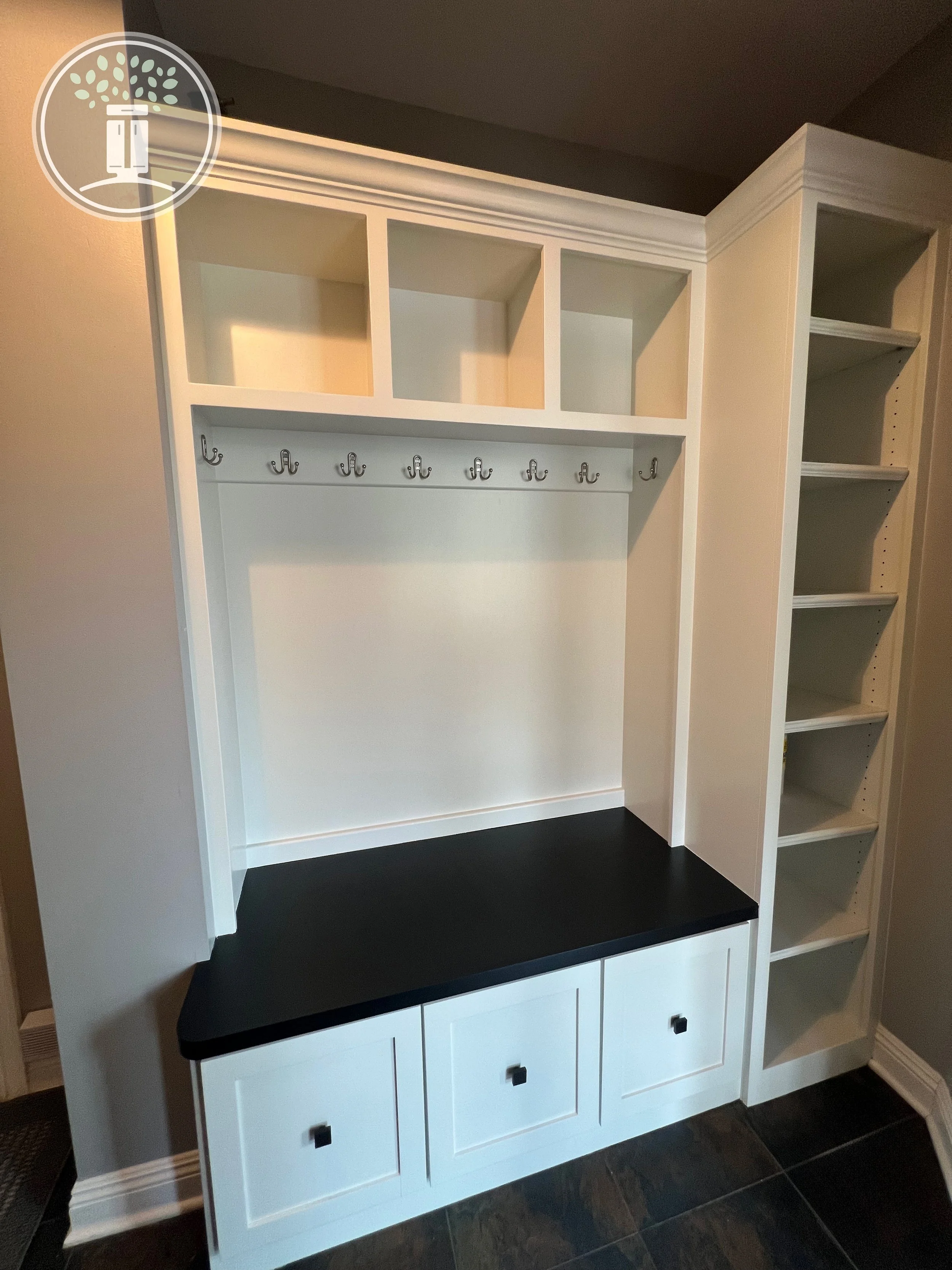 Shoe and Coat Storage Built-In