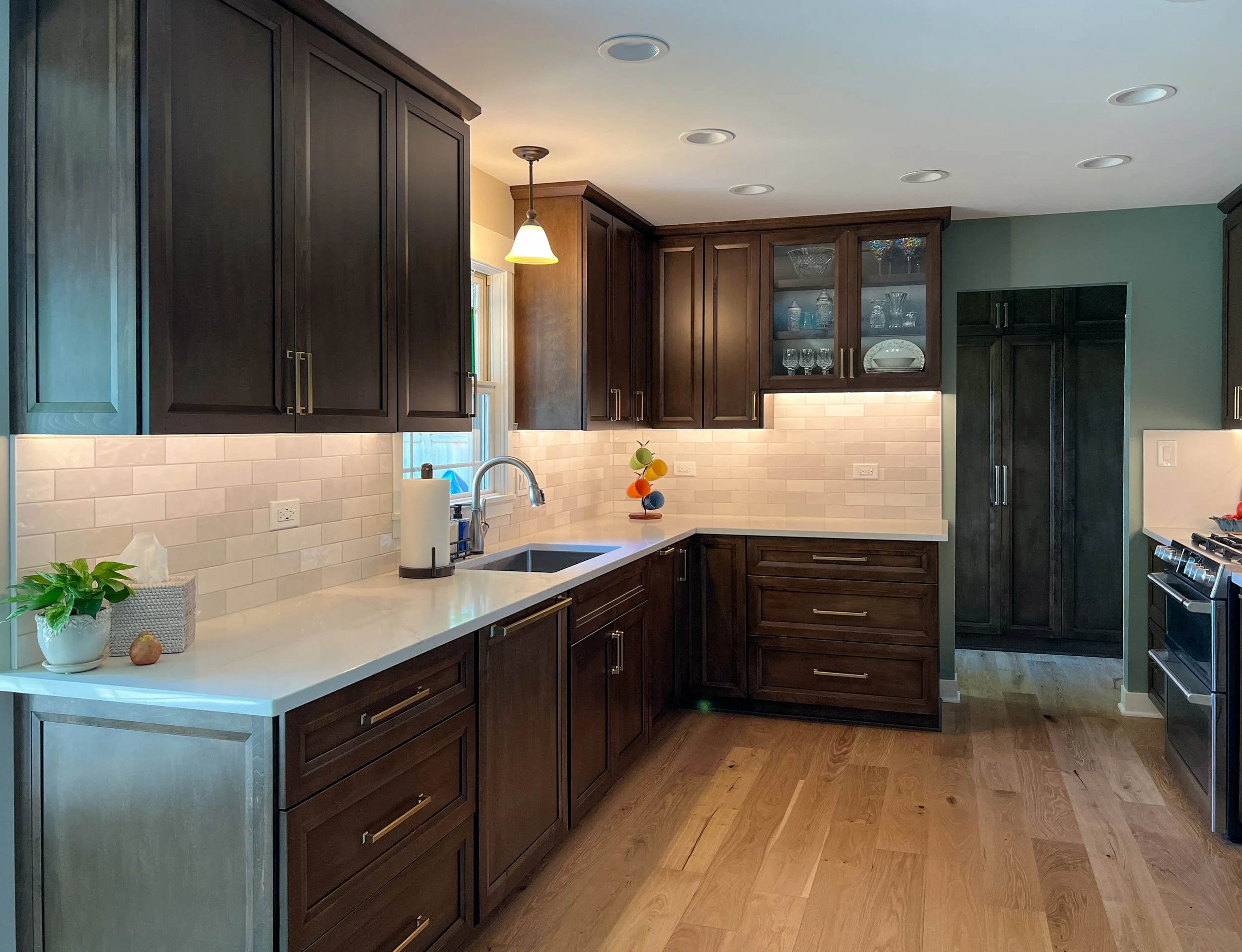 Warm Modern Kitchen Remodel