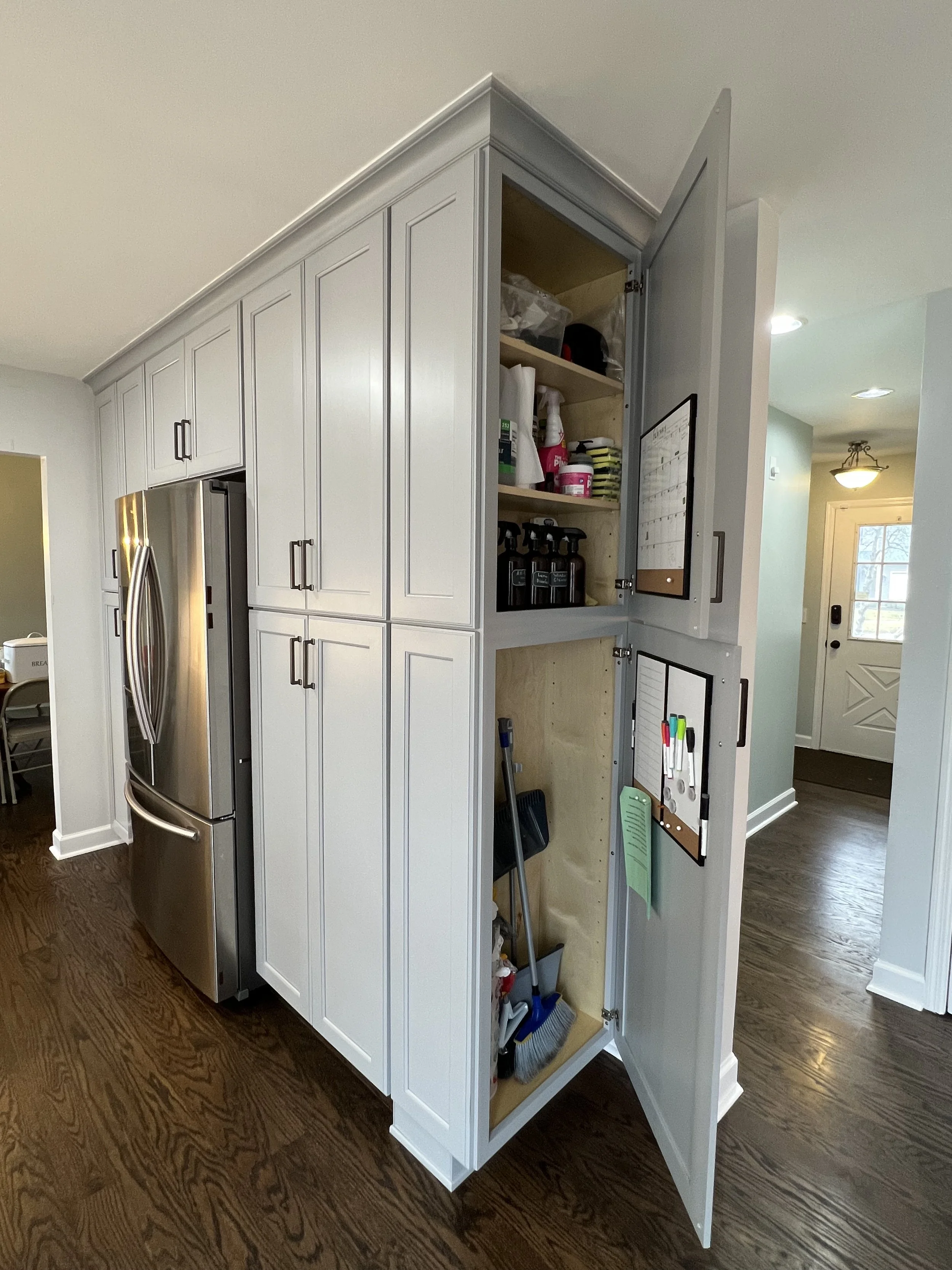 Functional Side-of-Cabinet Storage