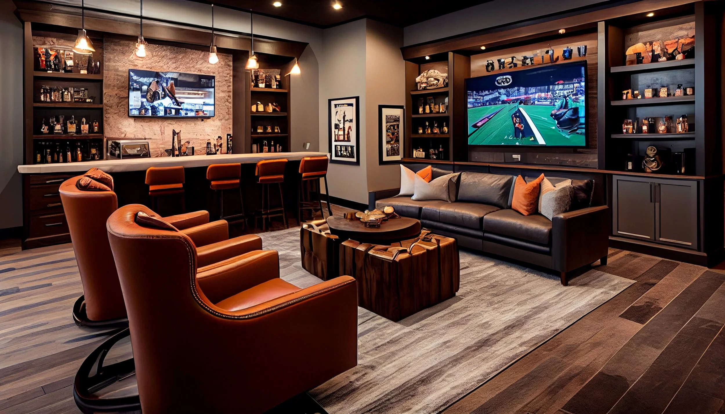 Elevate Your Space: Sophisticated Cabinetry for Home Bars &amp; Entertainment Zones