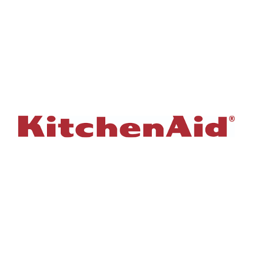 KitchenAid logo in red on a white background
