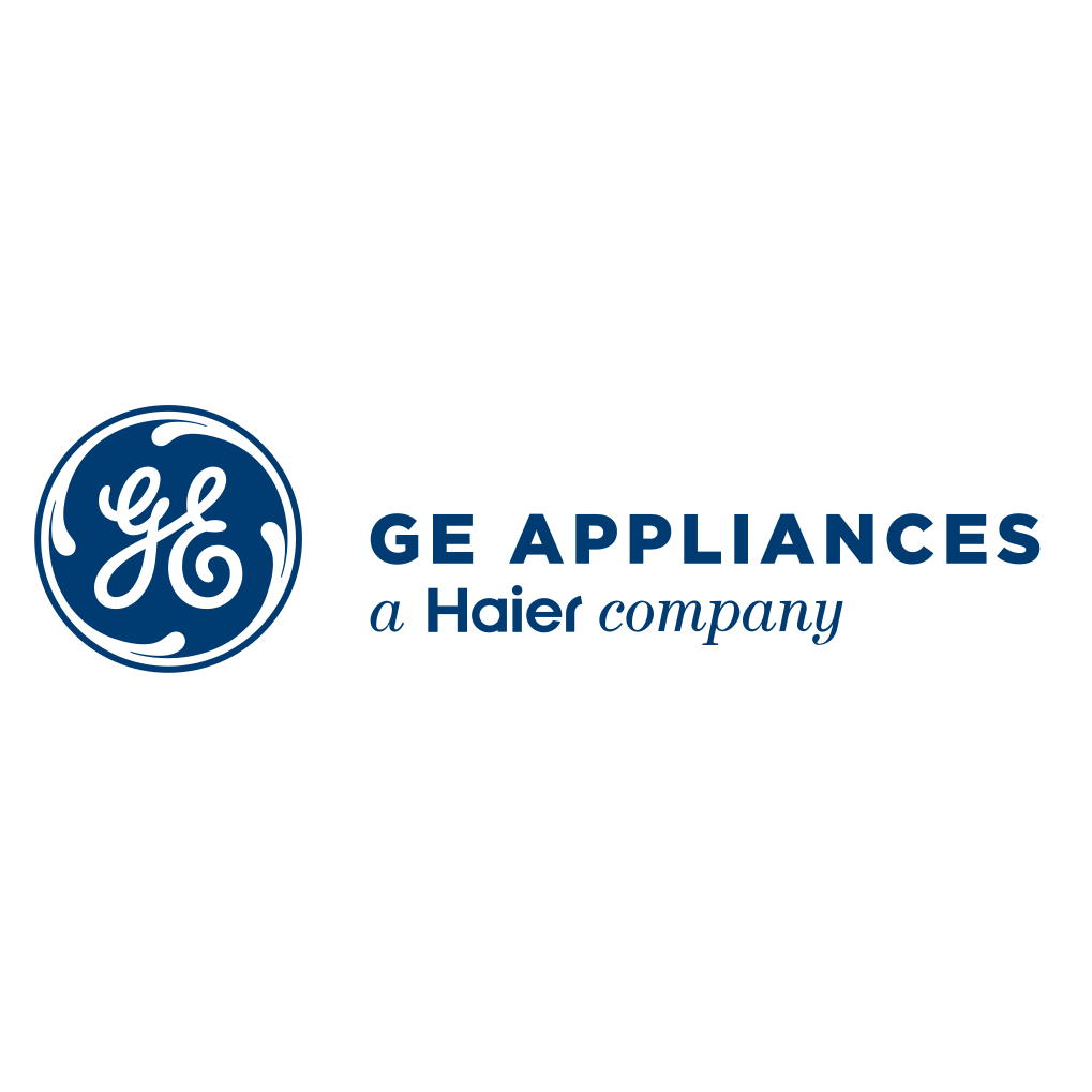 GE Appliances logo with "a Haier company" tagline.