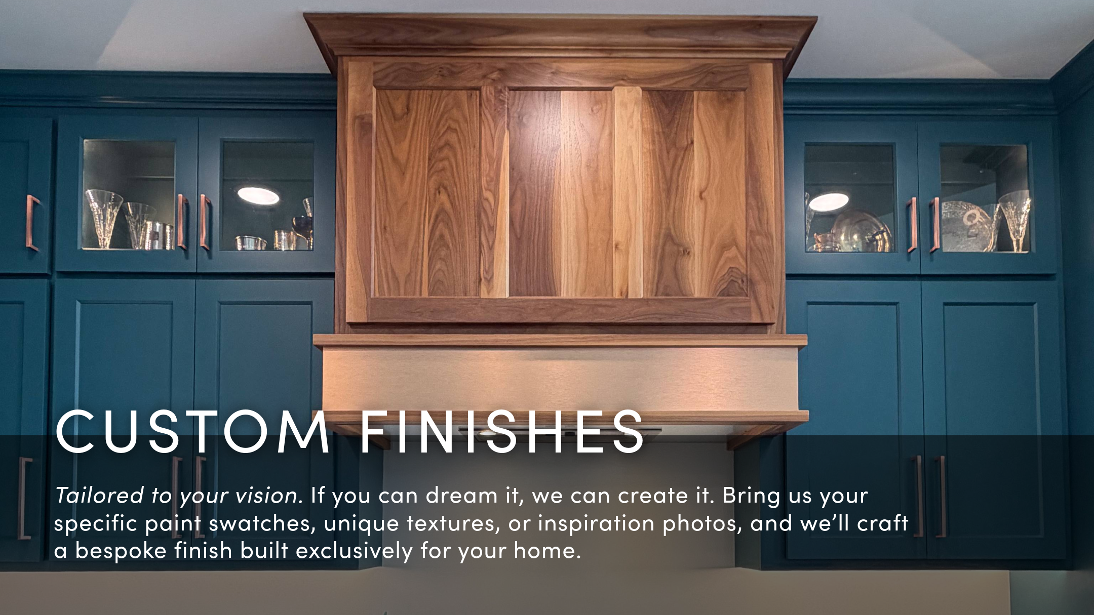 Tailored to your vision. If you can dream it, we can create it. Bring us your specific paint swatches, unique textures, or inspiration photos, and we’ll craft a bespoke finish built exclusively for your home.