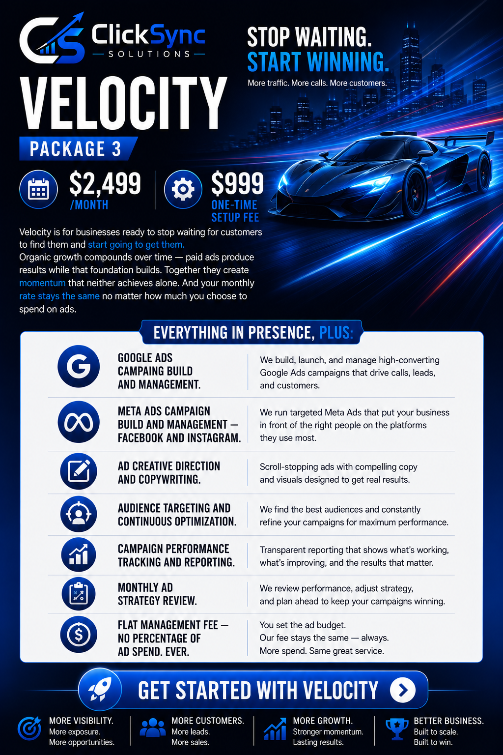 Velocity — Package 3