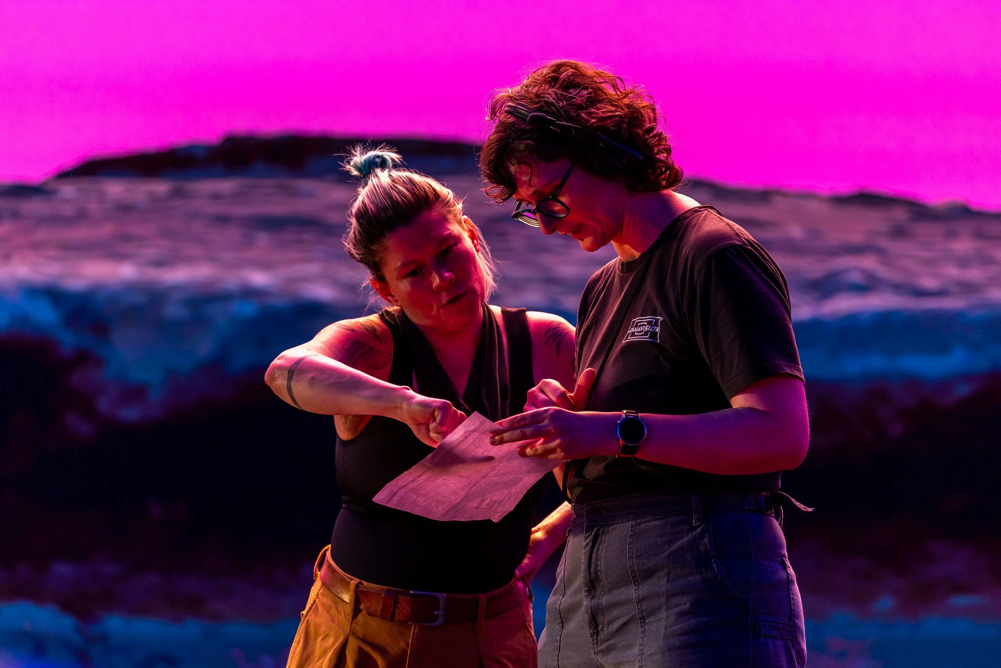KILLJOY Behind the scenes at NANT STUDIOS. Director and Cinematographer discuss shot list.