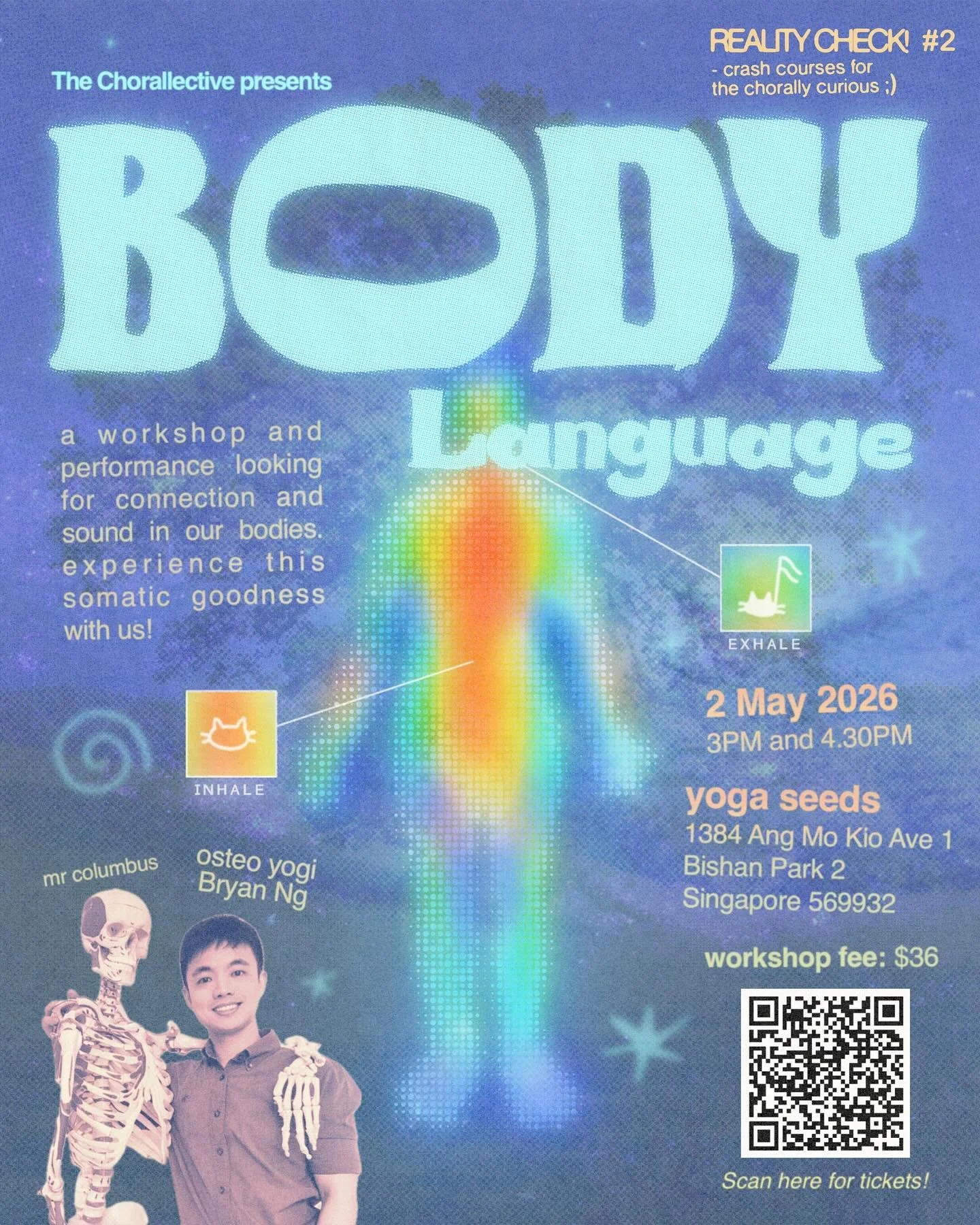Hands up if you would like to experience breathing as a full-bodied experience 🙌  whether you love singing, or are simply in need of a goooood stretch &mdash; come along to this workshop where we explore how breathing well can feel physically ground