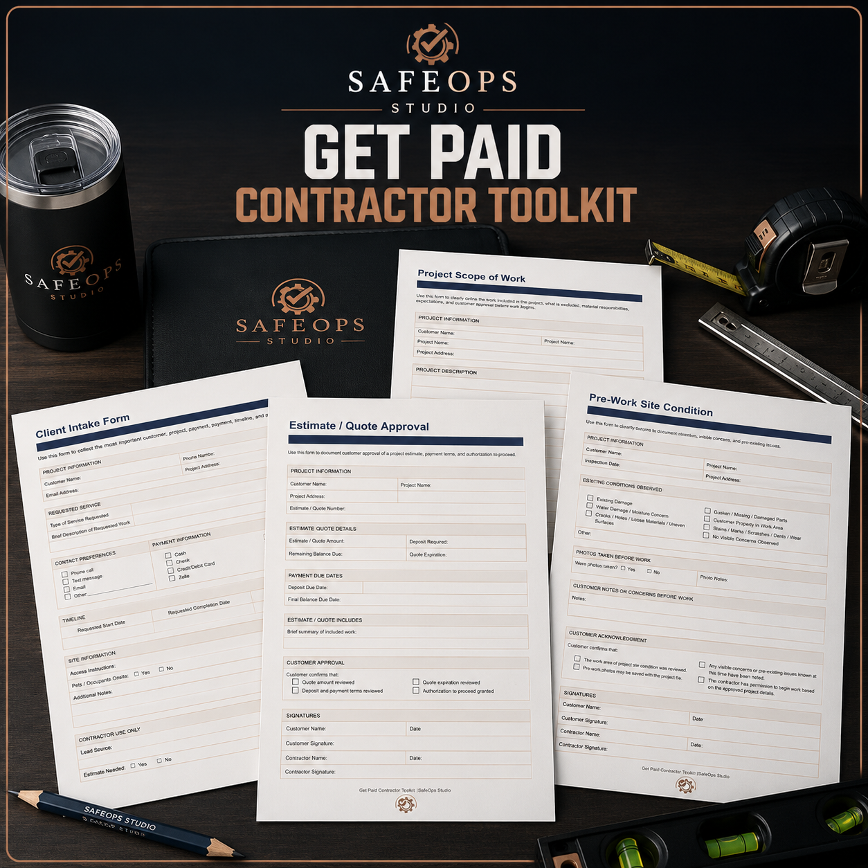 Get Paid Contractor Toolkit – Printable Edition