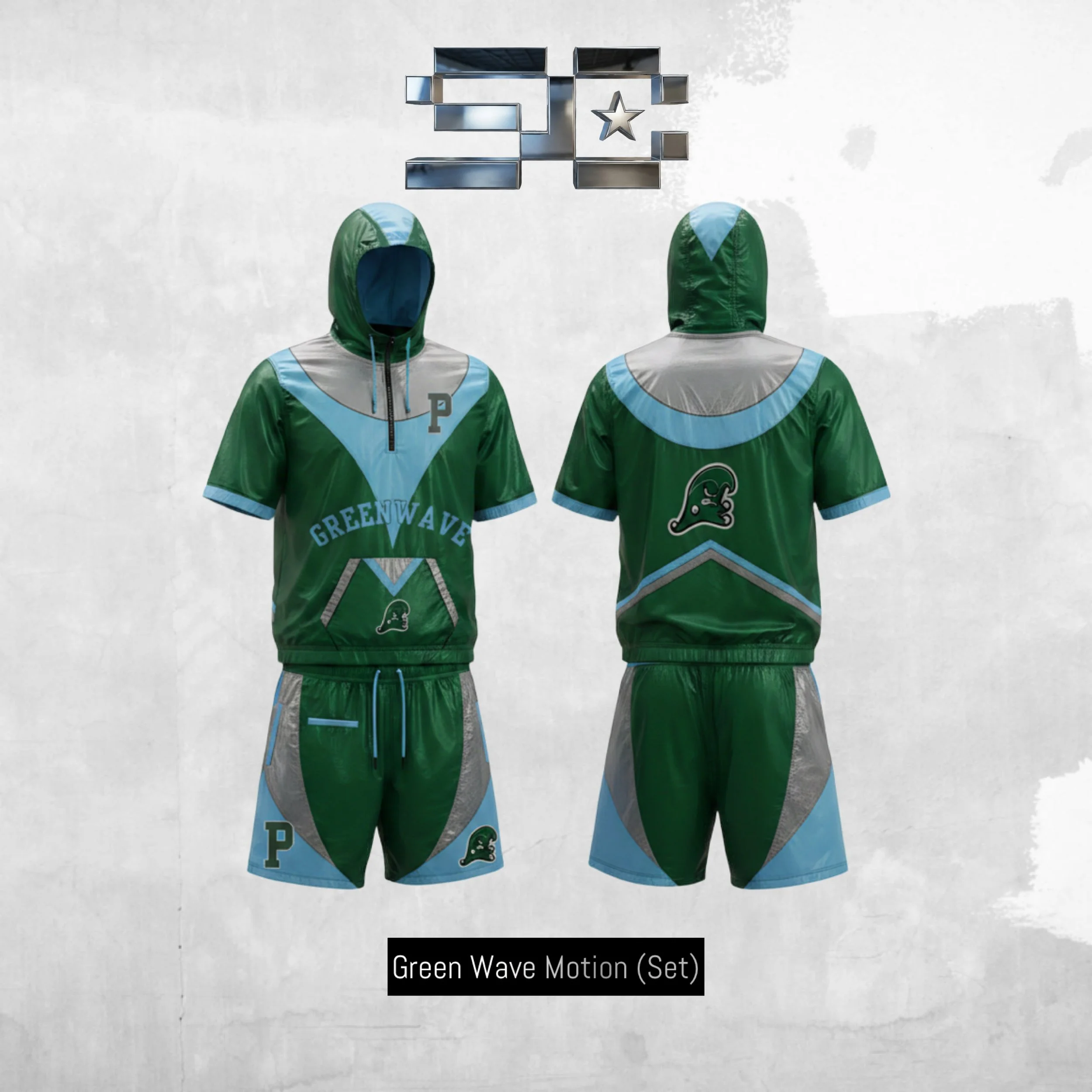 Green Wave Motion (Set)
