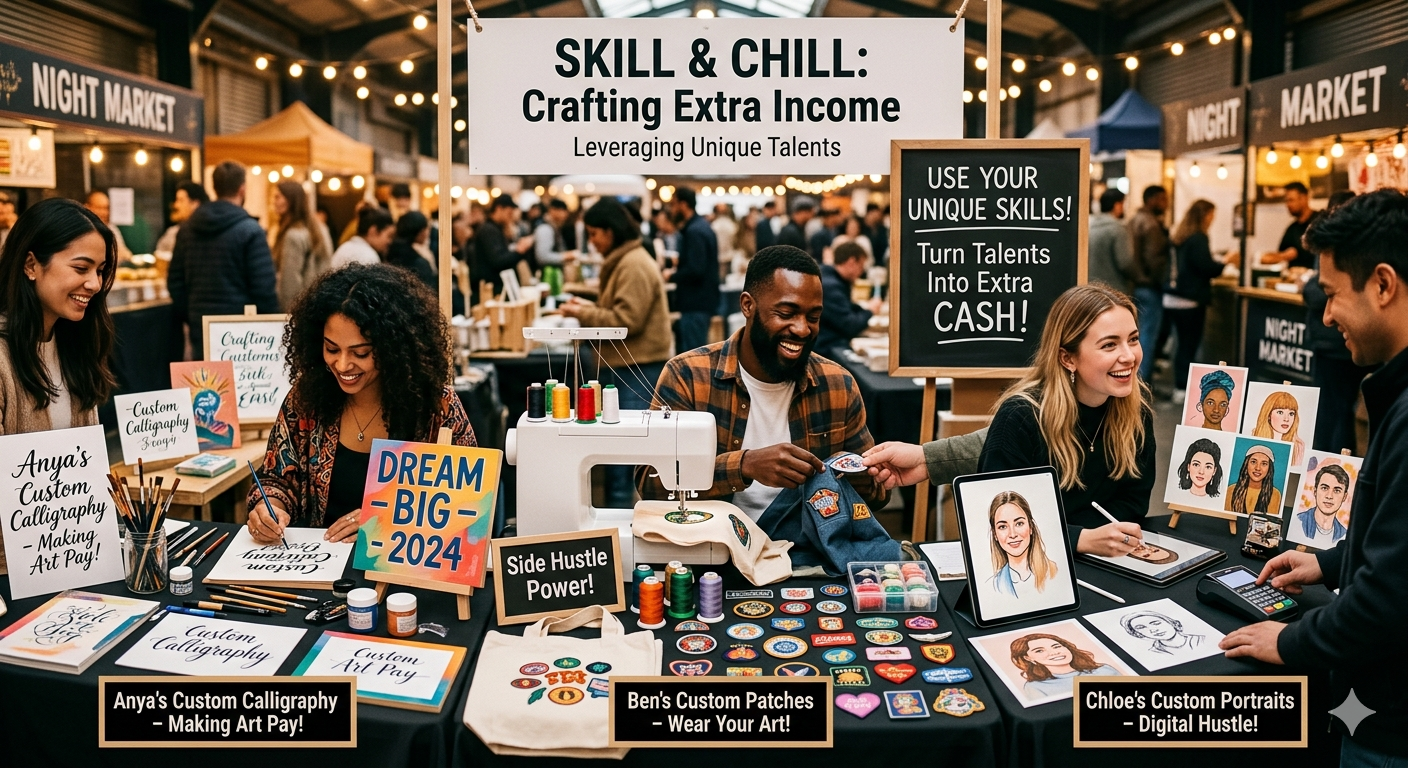 From Passion to Profit: Turning your Unique Skills into Money-Making Opportunities