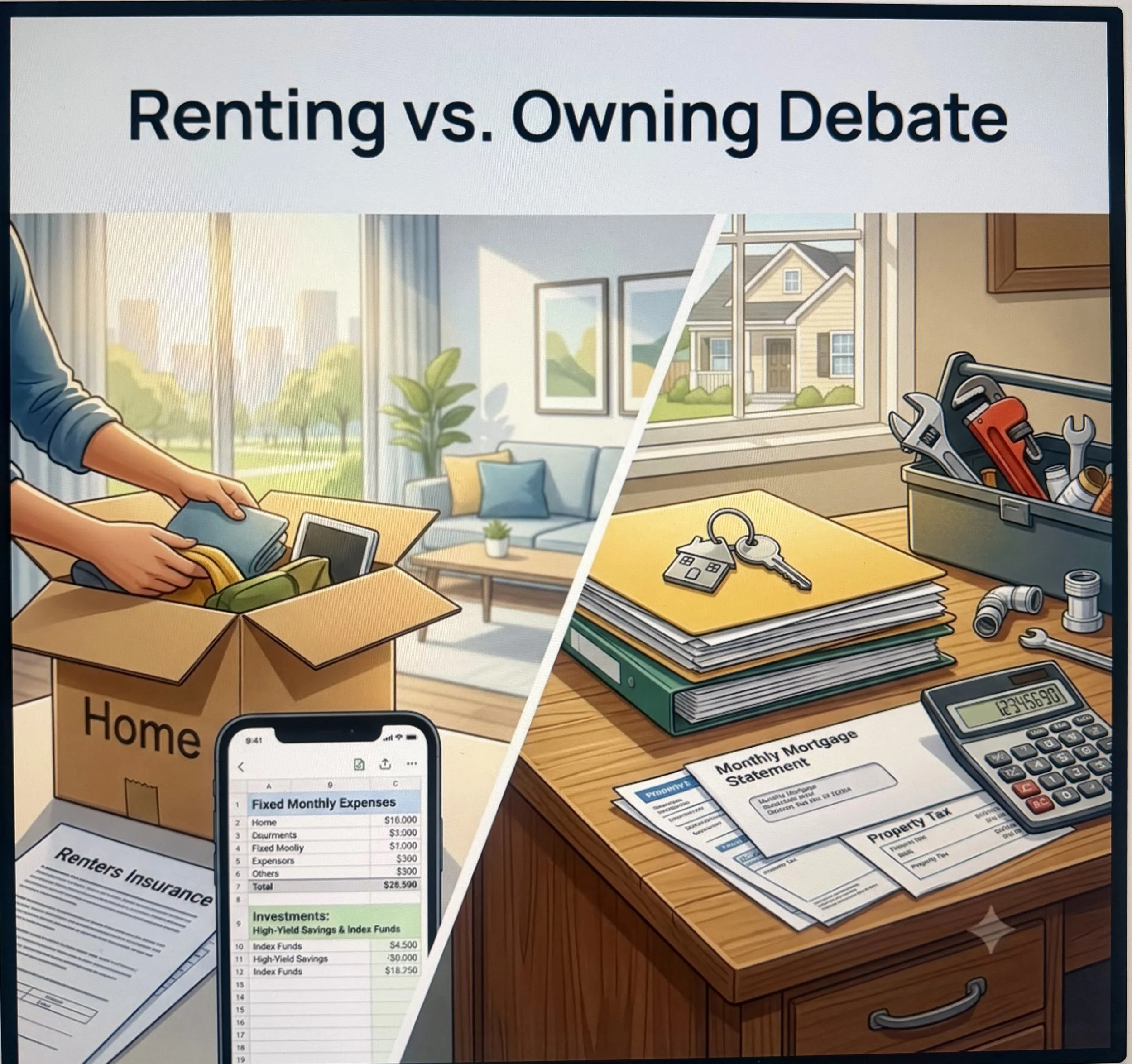 Why Renting for Some may be Better than Owning a Home