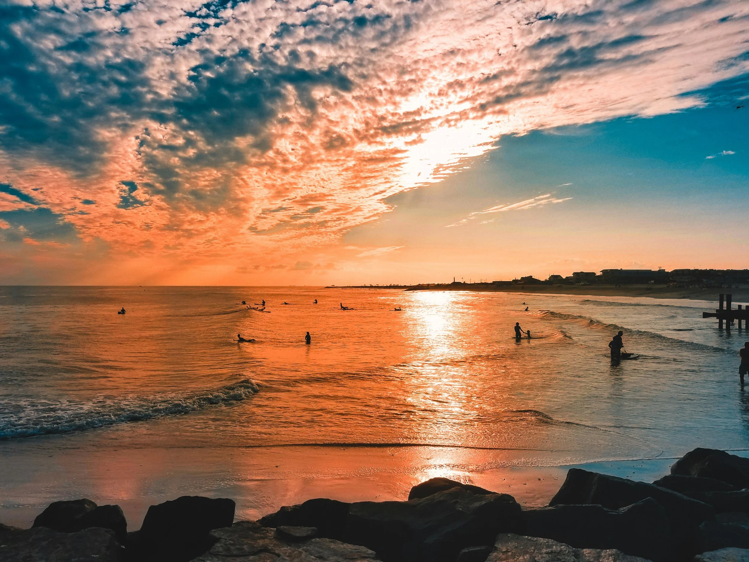 Plus Size Travel On A Beach Sunset