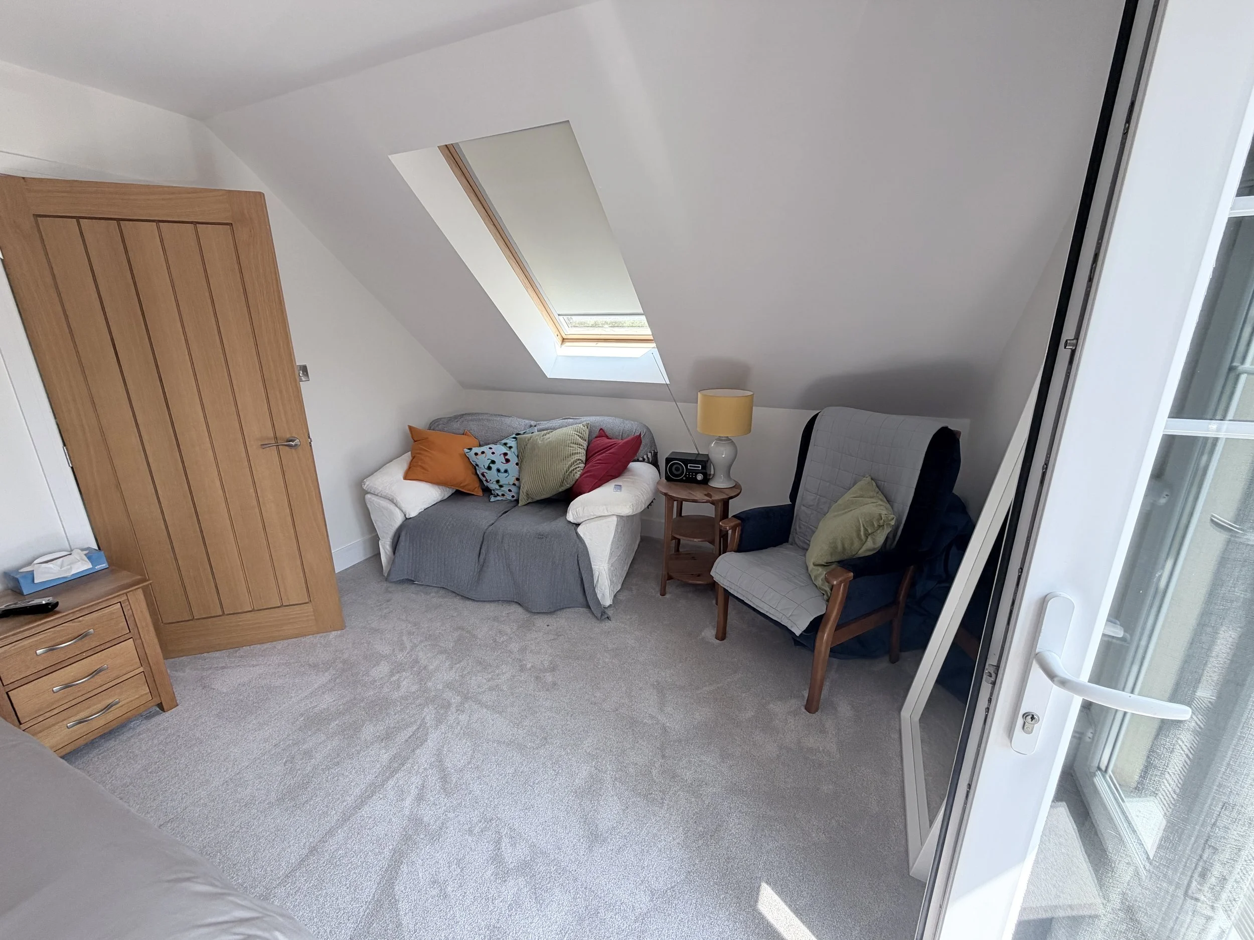Bedroom 1 sitting area