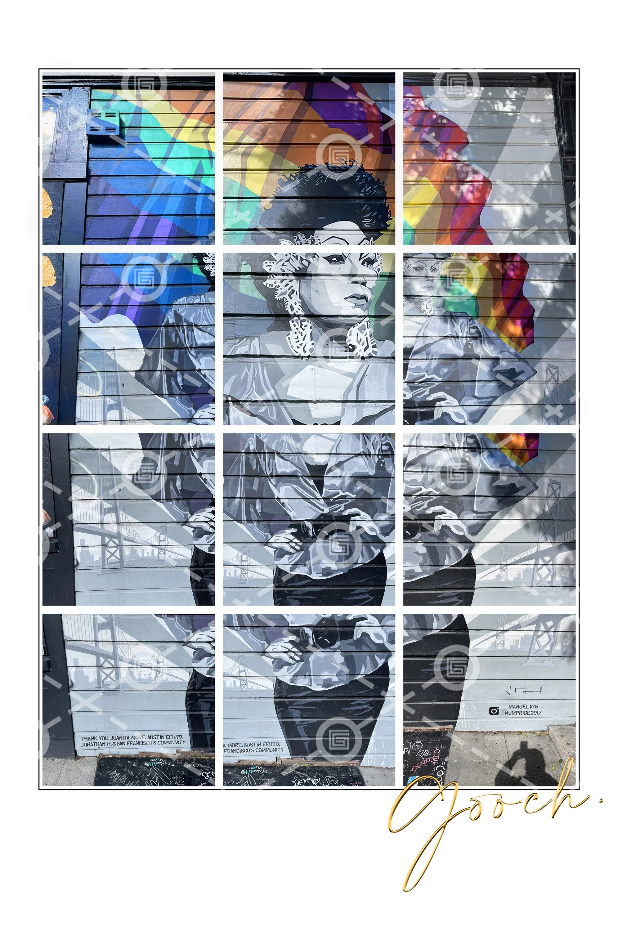 Juanita Mural SF 2017