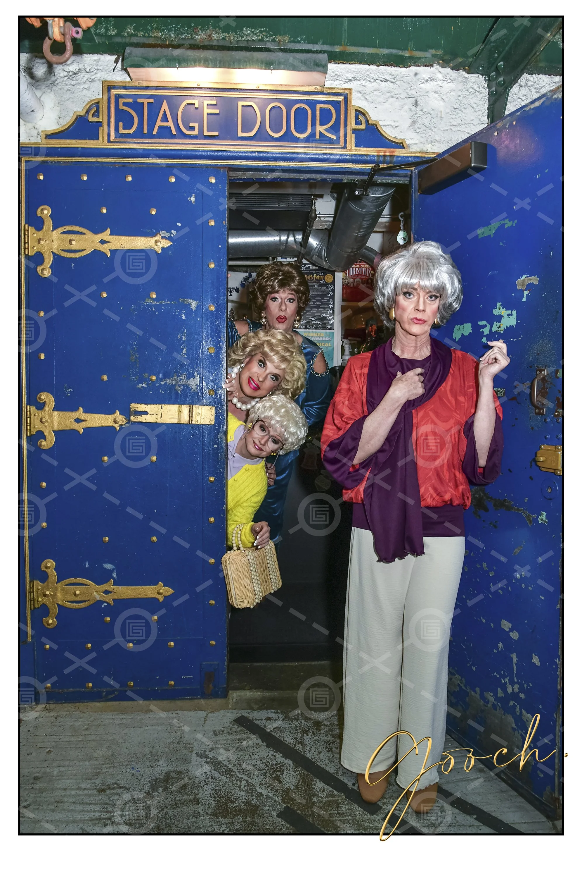 The Golden Girls LIVE! at the Curran Theater Stage Door