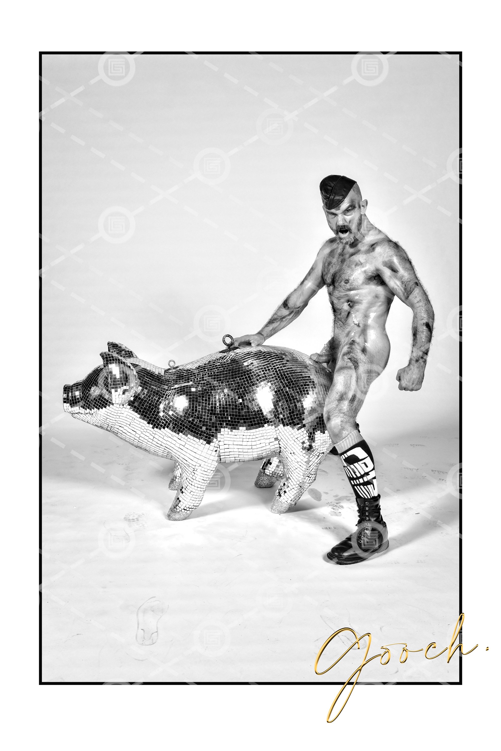 Folsom Street Sparkle Pig. SF, 2017