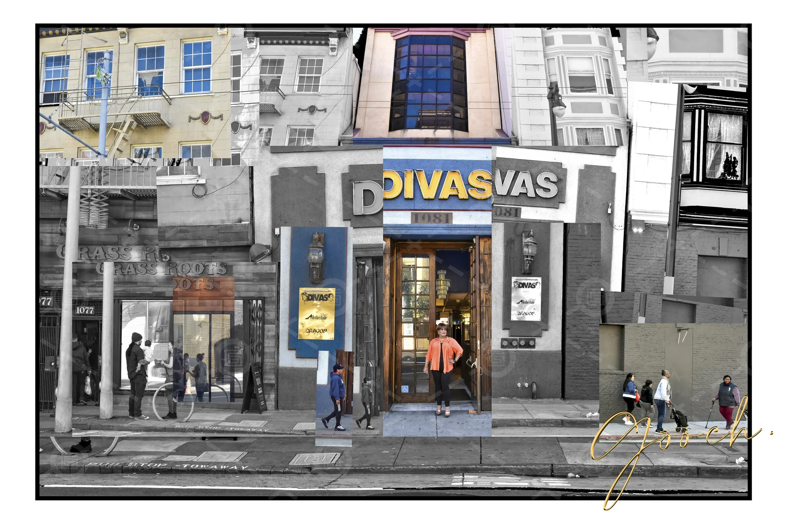 Divas Bar, Tenderloin, SF. 2019