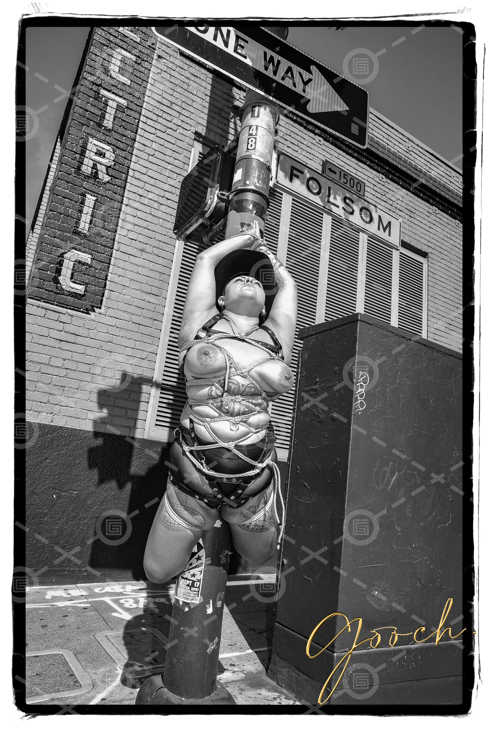 Folsom Street Pole Shibari 2024