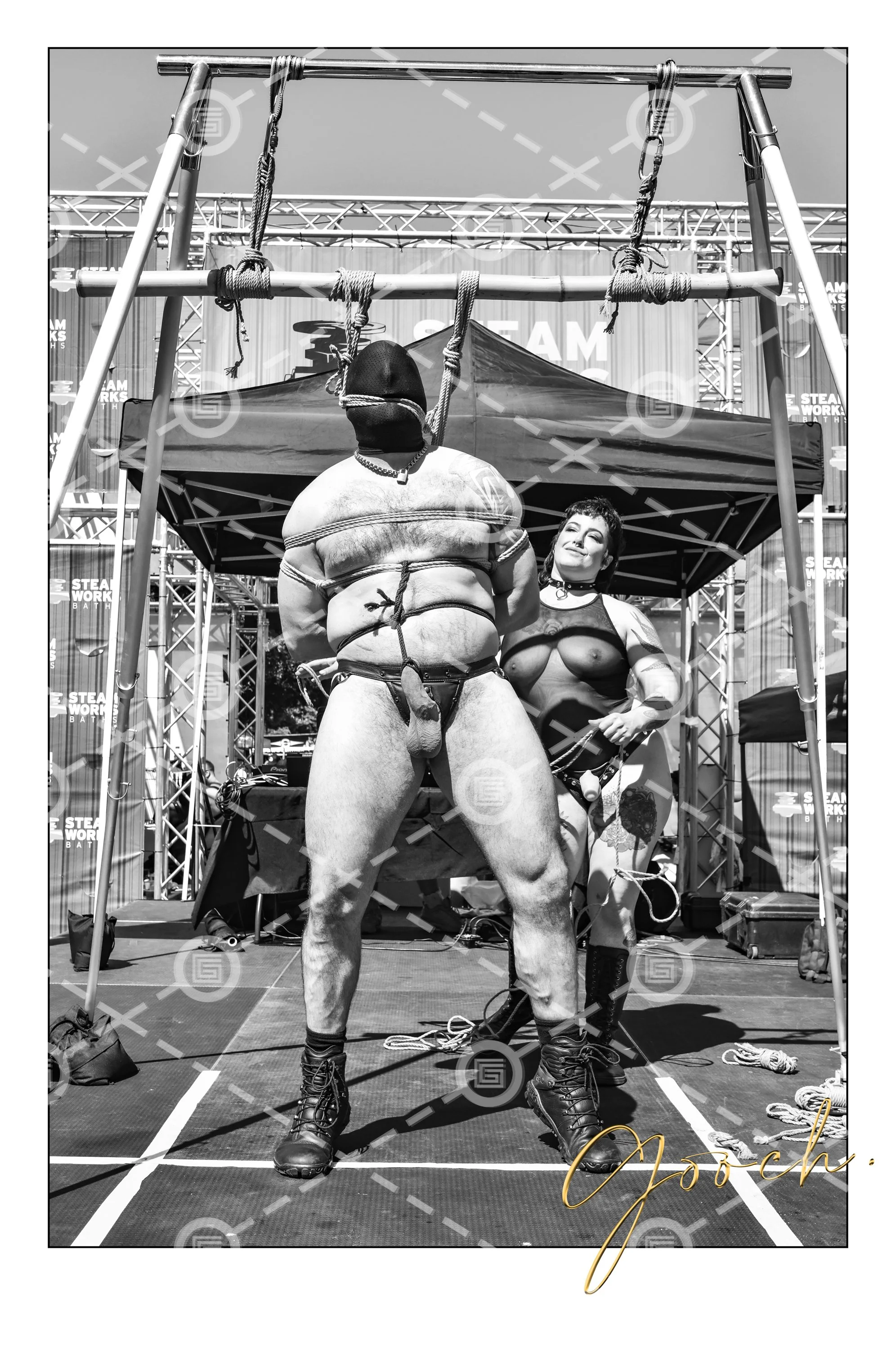 Folsom Street Gagged and Bound