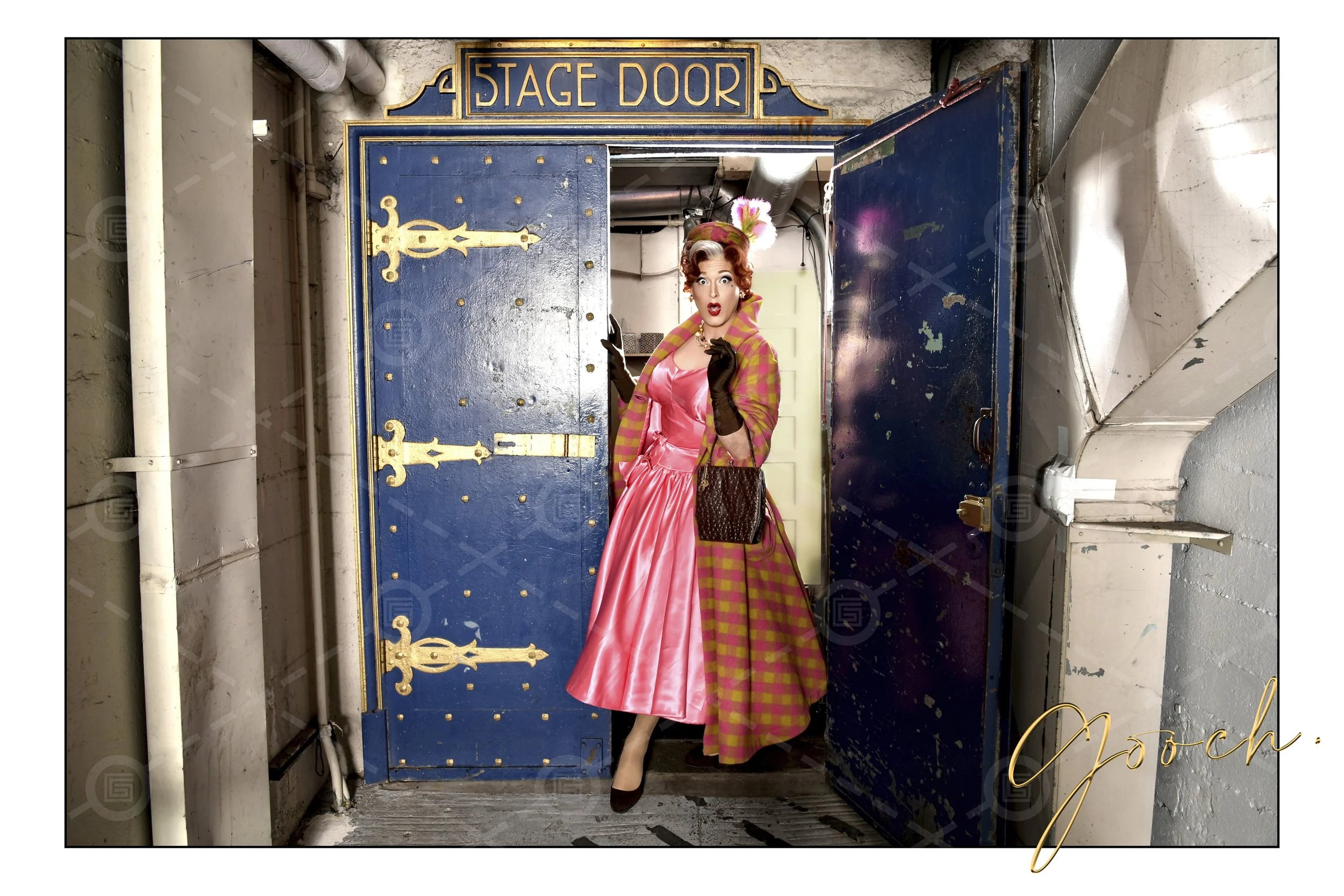 Katya Smirnoff-Skyy. Curran Stage Door. SF. 2018