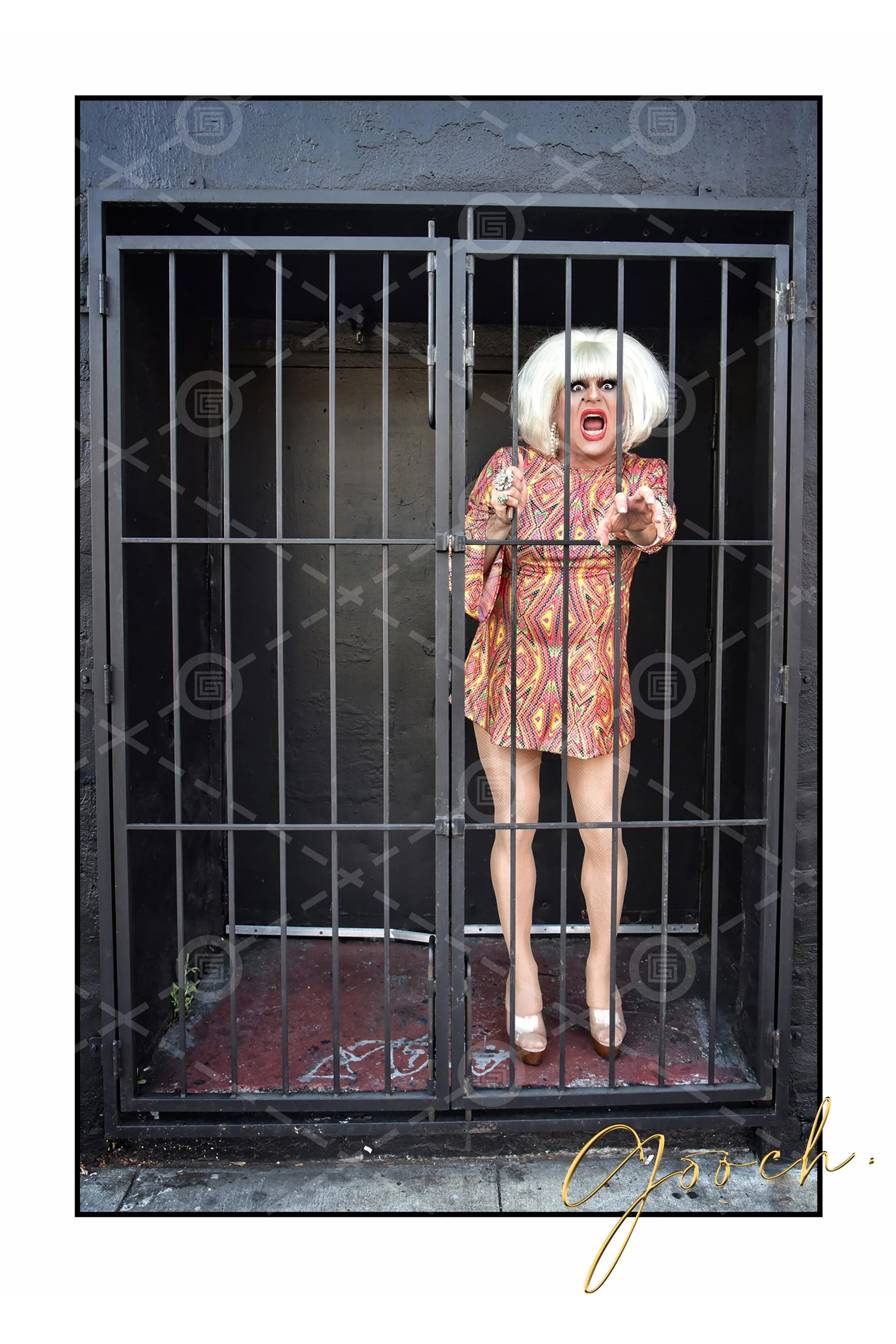 Heklina Caged. Oasis, SF. 2016