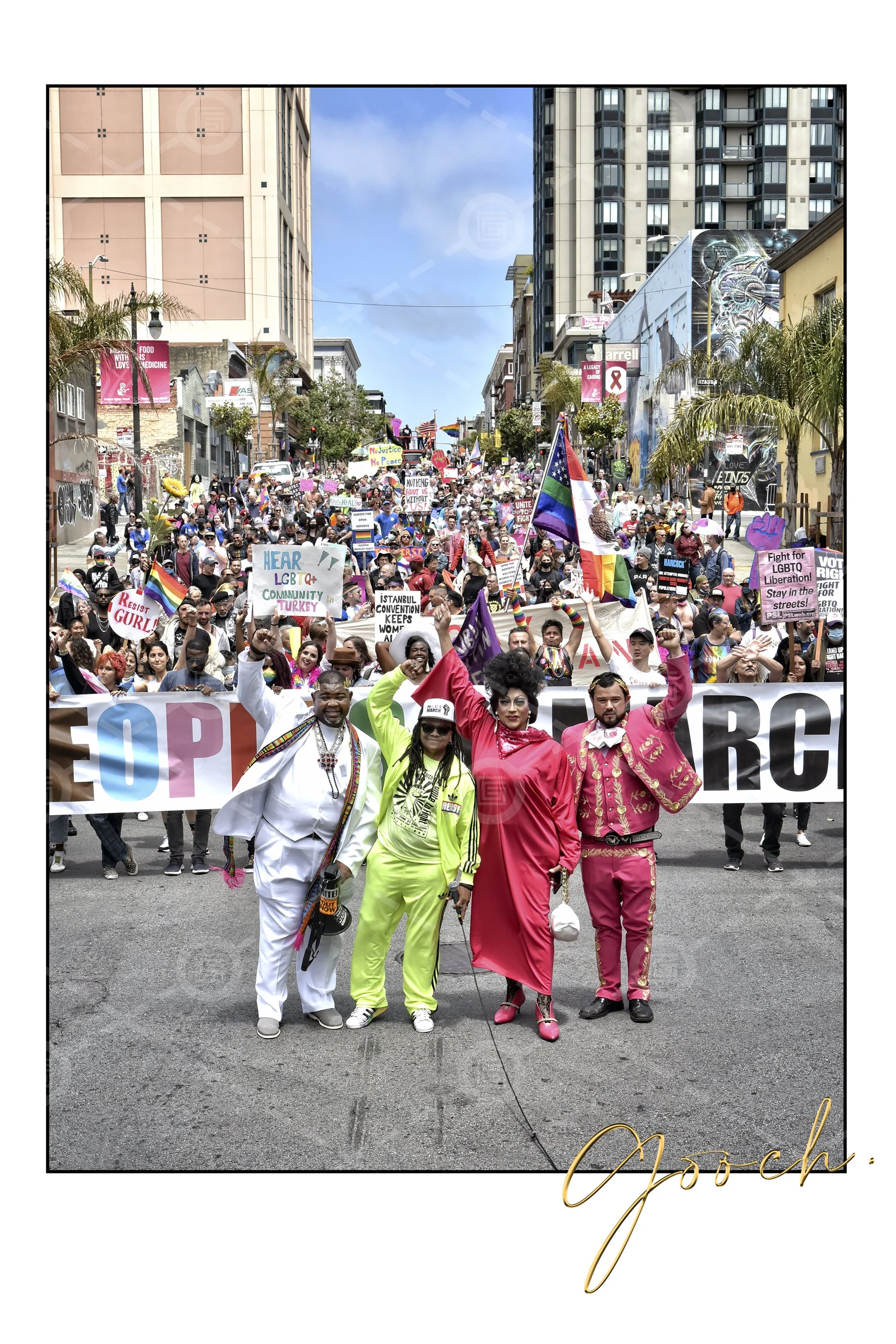 People's March. SF, 2021.