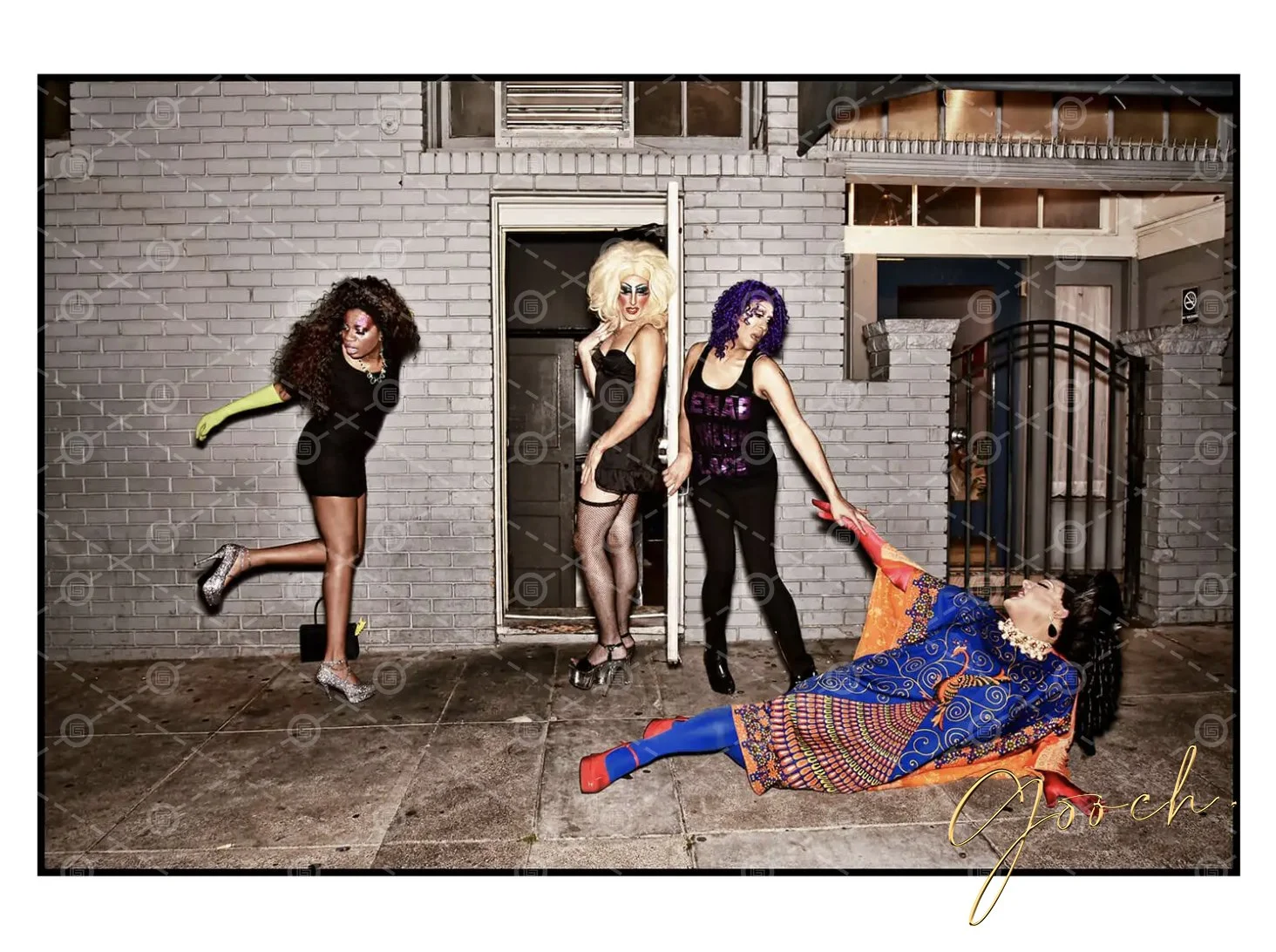L-R KaiKai Bee Michaels, Sue Casa, U-Phoria, Unknown.jpg