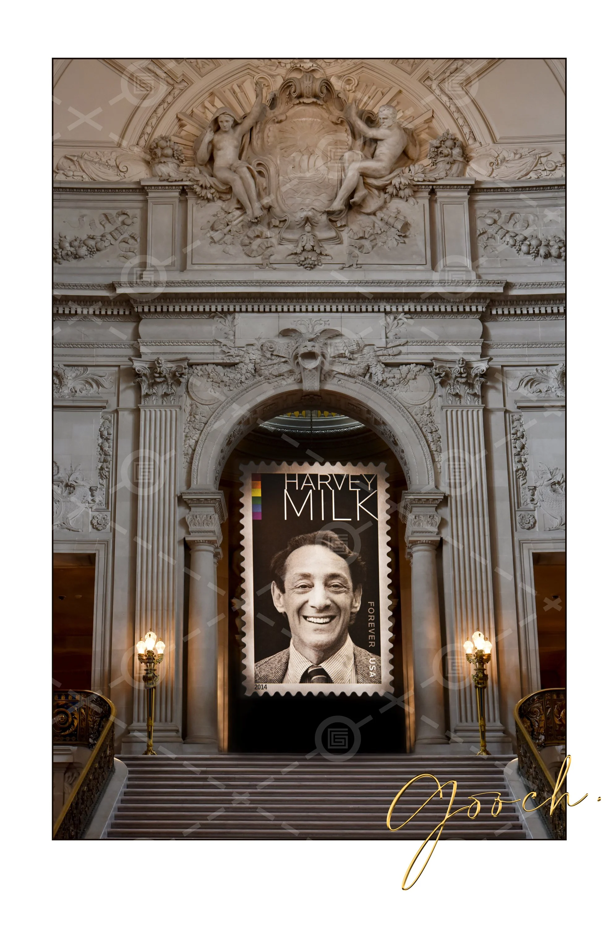 Harvey Milk Forever Stamp unveiling SF 2014