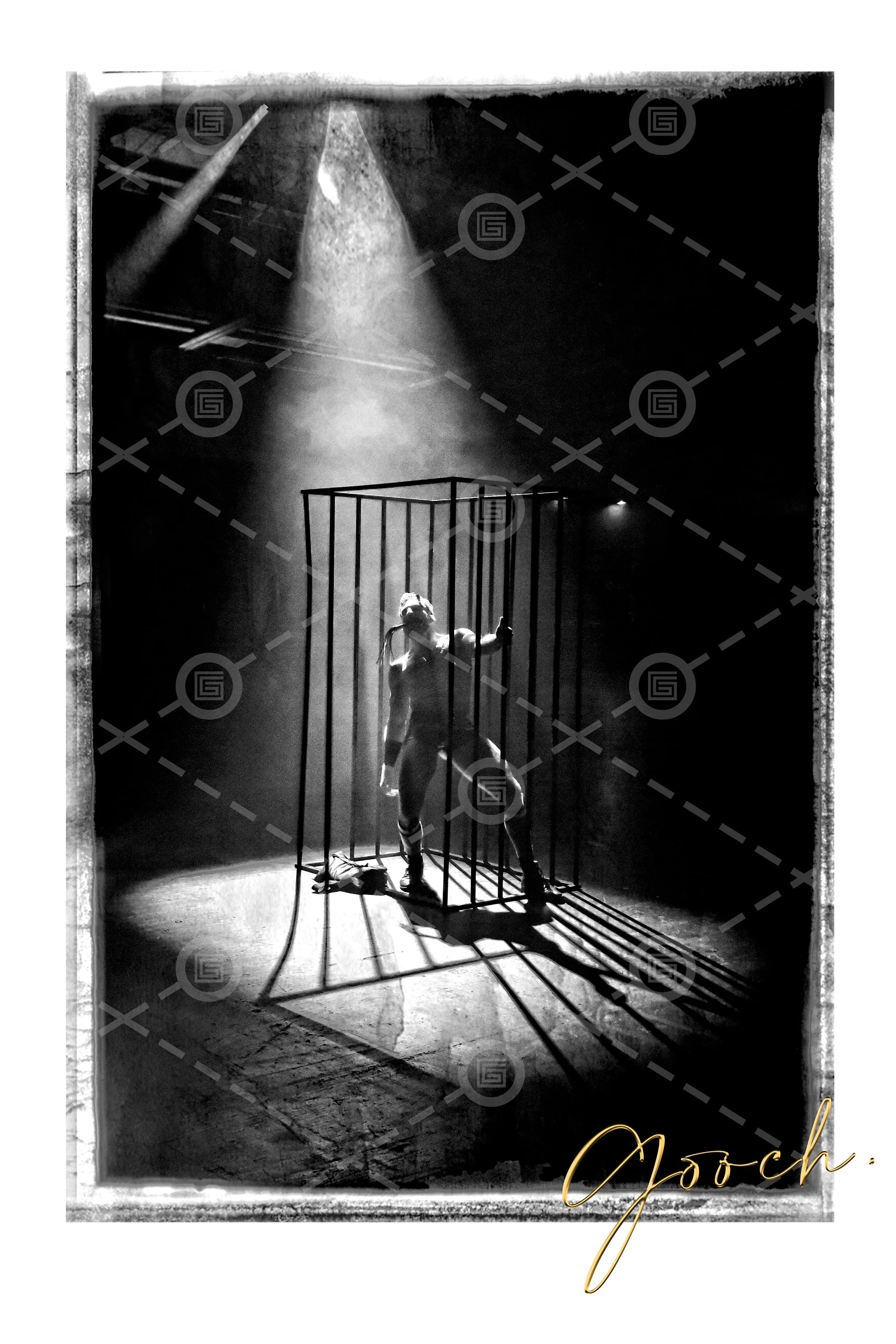 Folsom Street James Caged. SF, 2017