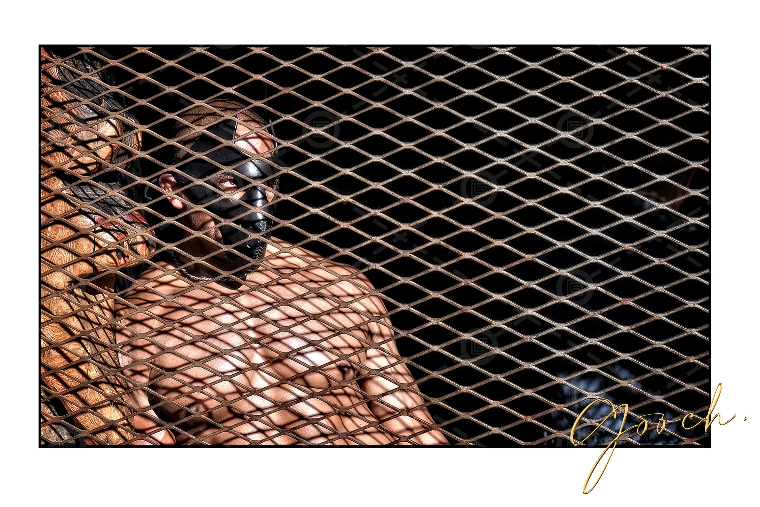 Caged Man 2016. 18 x 12.jpg