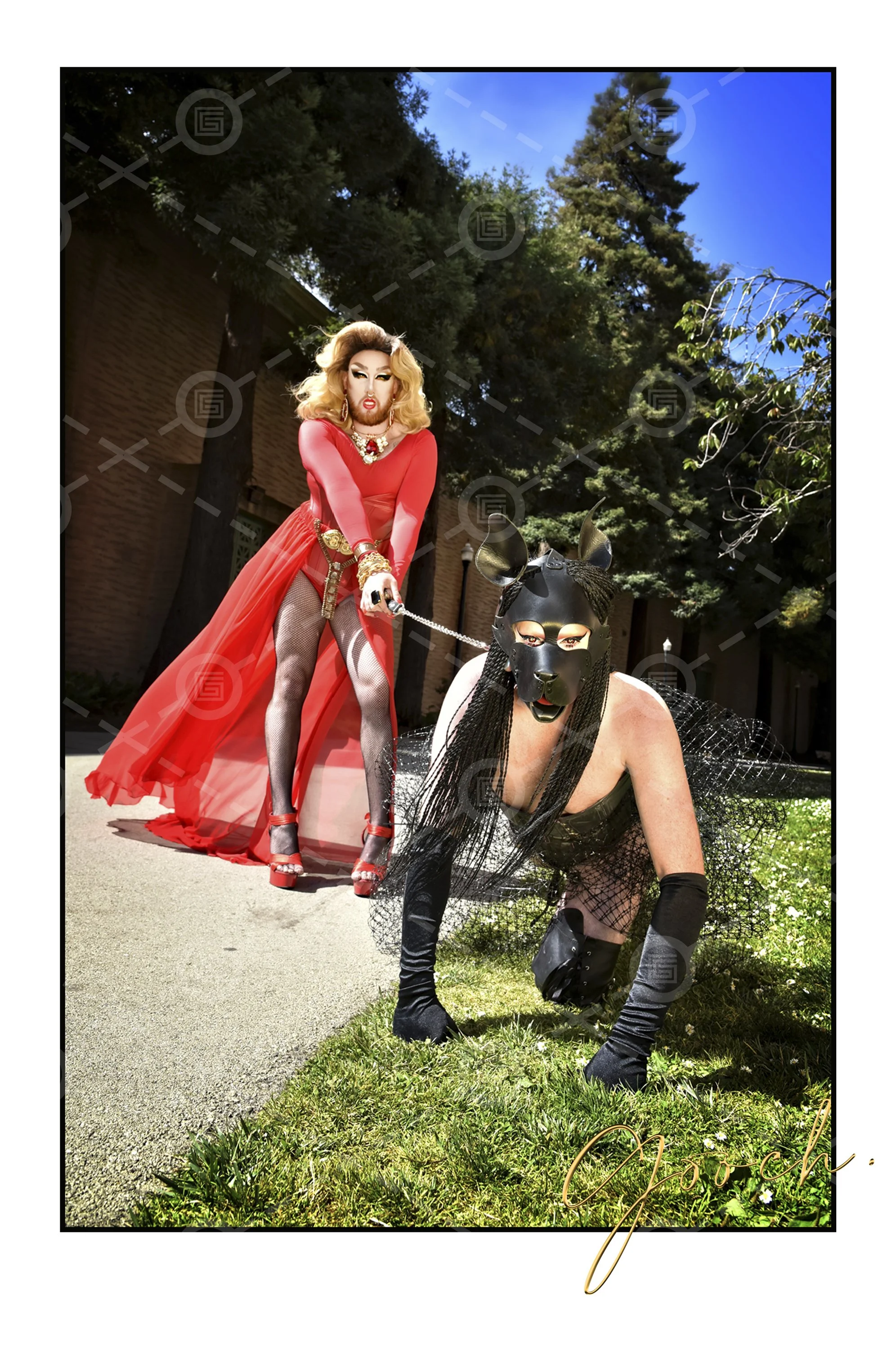 Abominatrix and Shelix, Dog Walk SF 2017