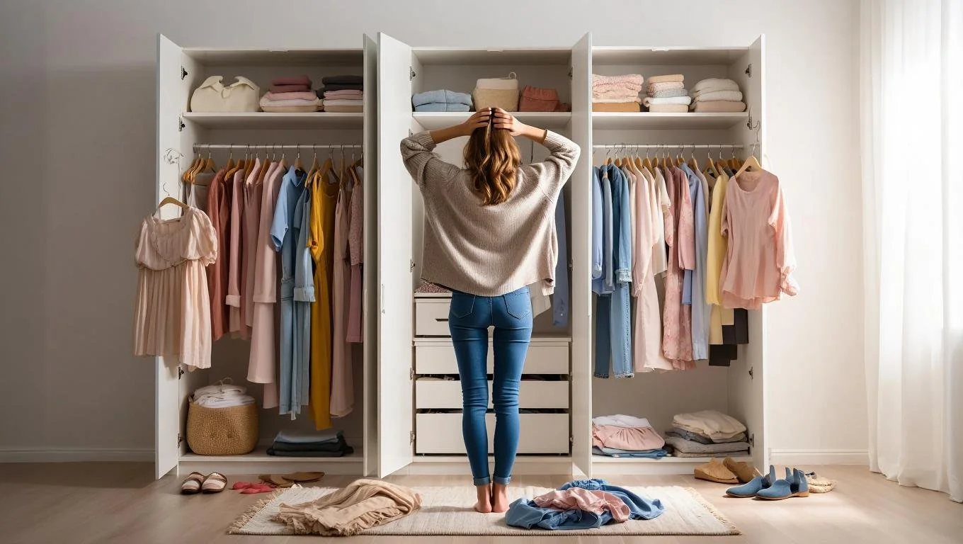 "Why You Have a Closet Full of Clothes but Nothing to Wear       (And How to Fix It)"