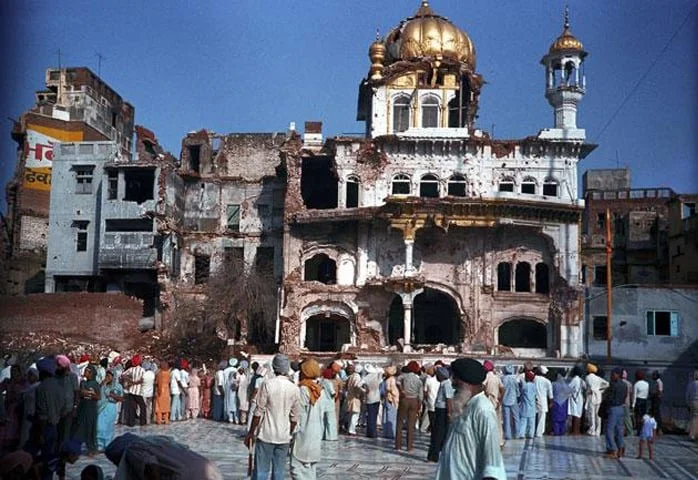 Attack on Sri Darbar Sahib (Harmandir Sahib/Golden Temple)