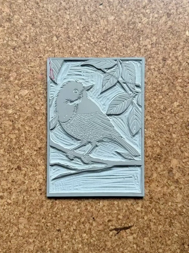 ✼ A small bird, a hopeful branch, and a new beginning.
Linocut illustration with letterpress type.
Happy New Year  سنة جديدة سعيدة.

#linoldruck #linolprint #letterpress #typography #print