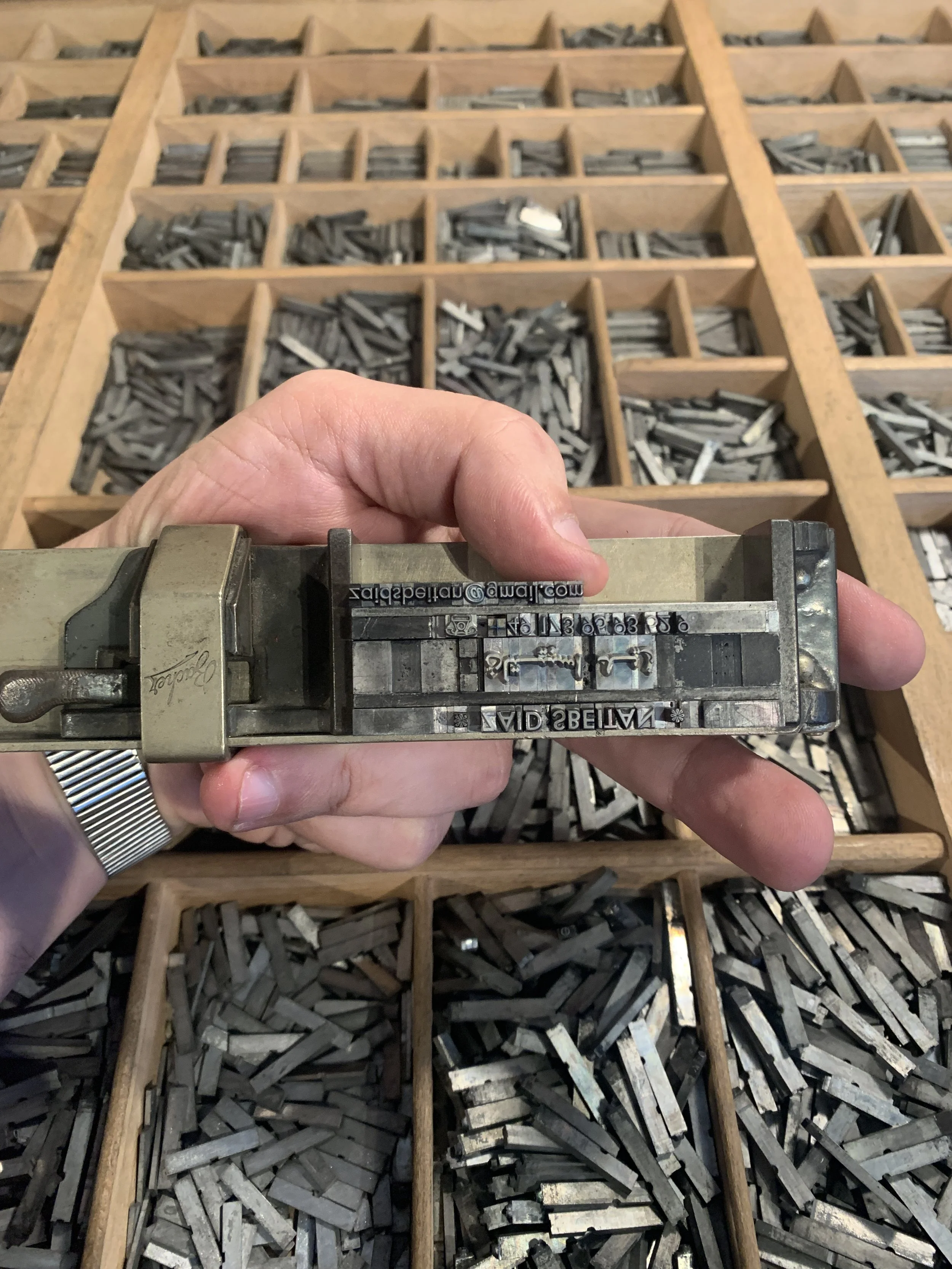 Print Your Own Business Cards: A Letterpress Workshop