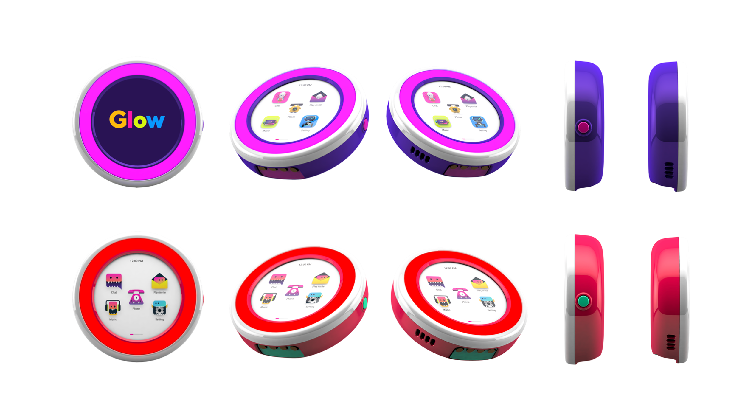 Glow device renders
Device renders in cinema 4d based on industrial design prototypes.