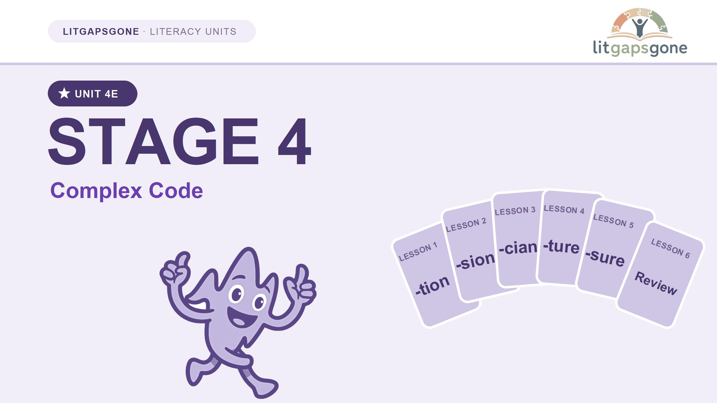Stage 4, Unit 4E: Common Suffixes