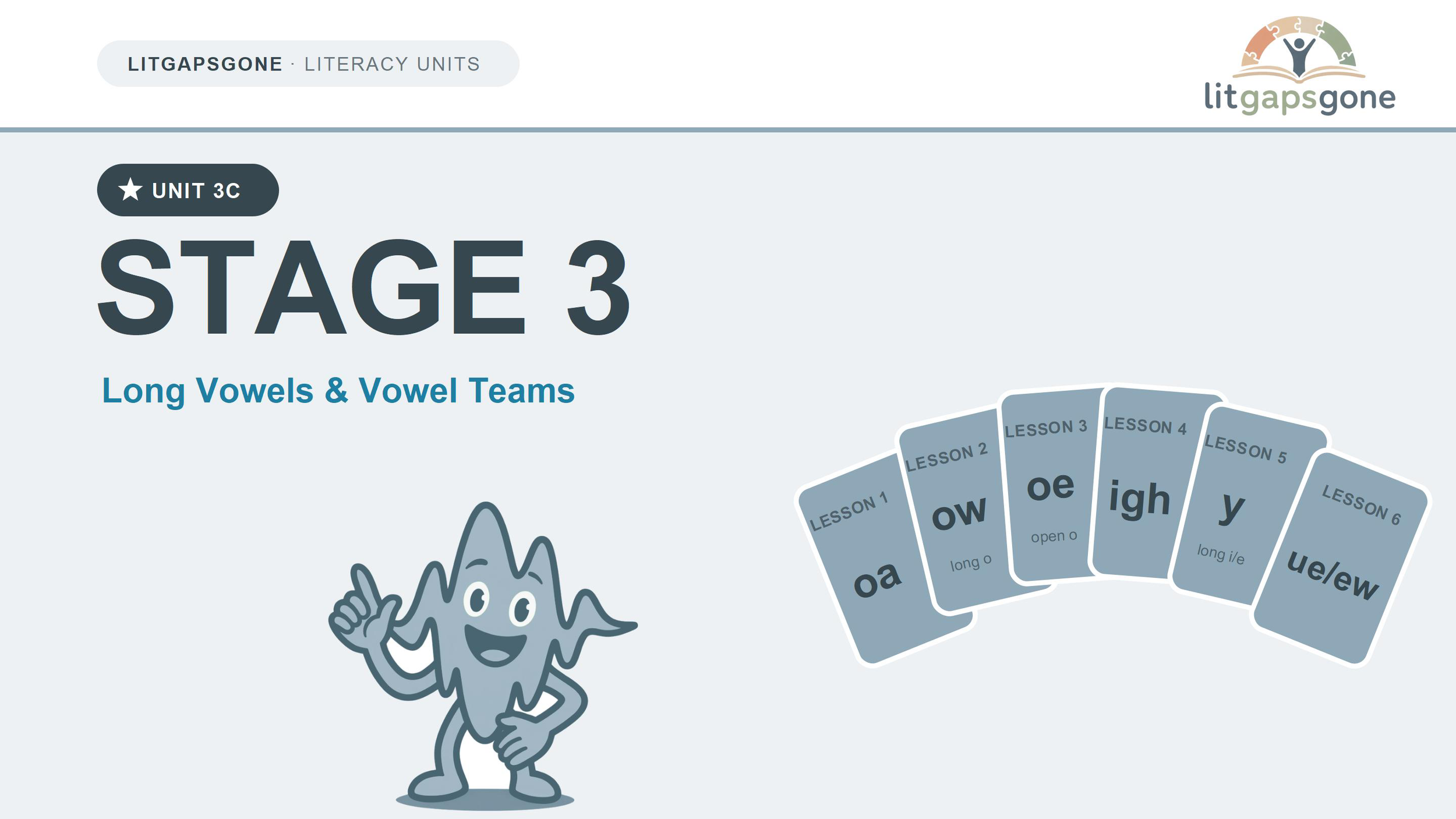 Stage 3, Unit 3C: Vowel Teams: long o, i, u