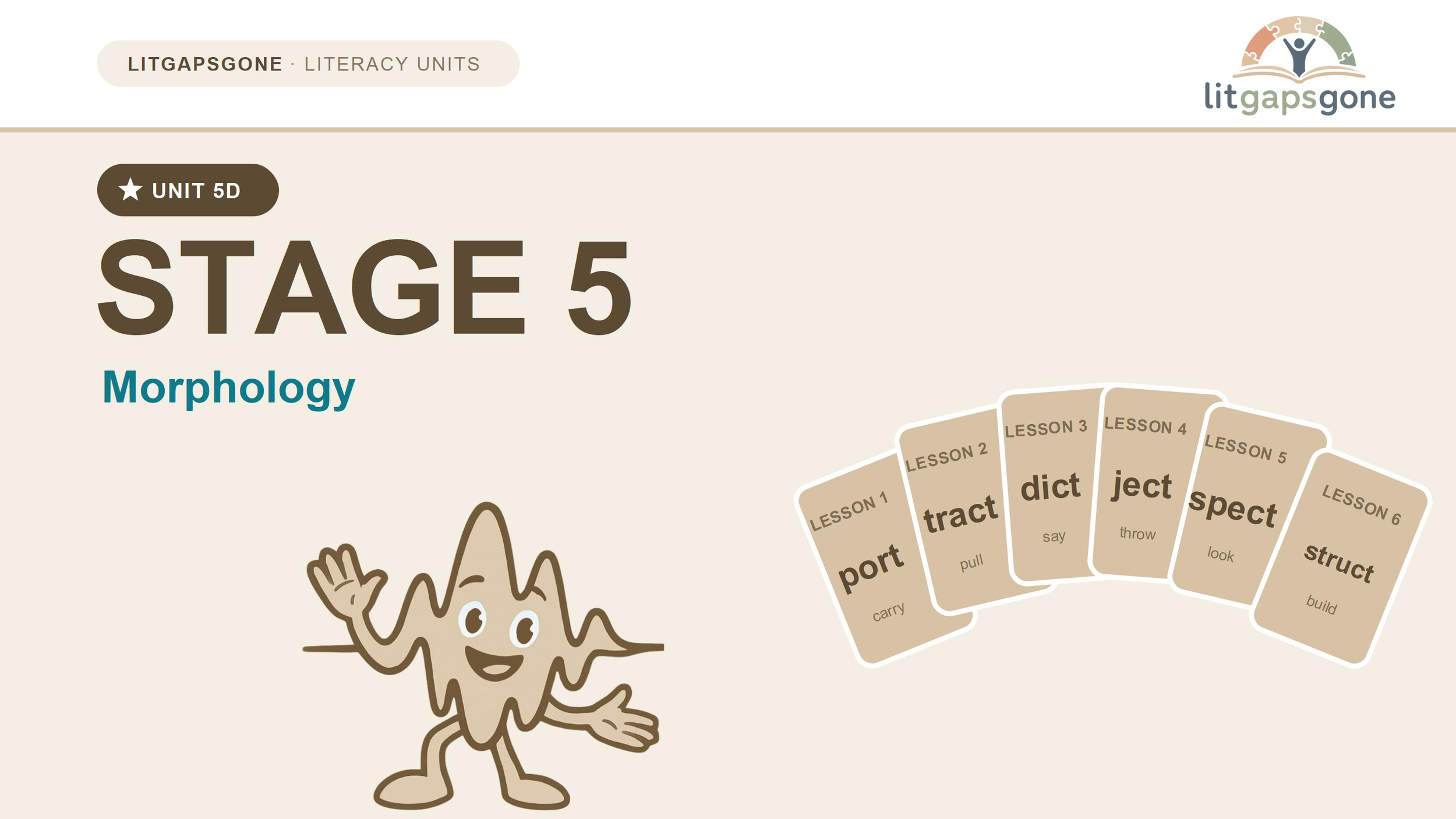 Stage 5, Unit 5D: Latin Roots
