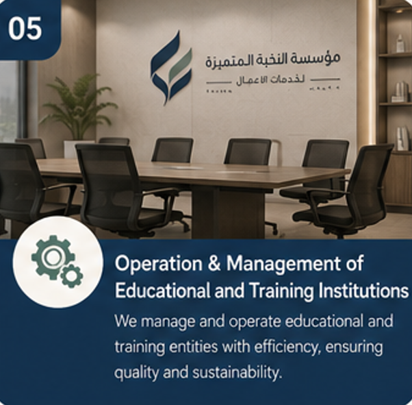 Operation & Management of Educational and Training Institutions