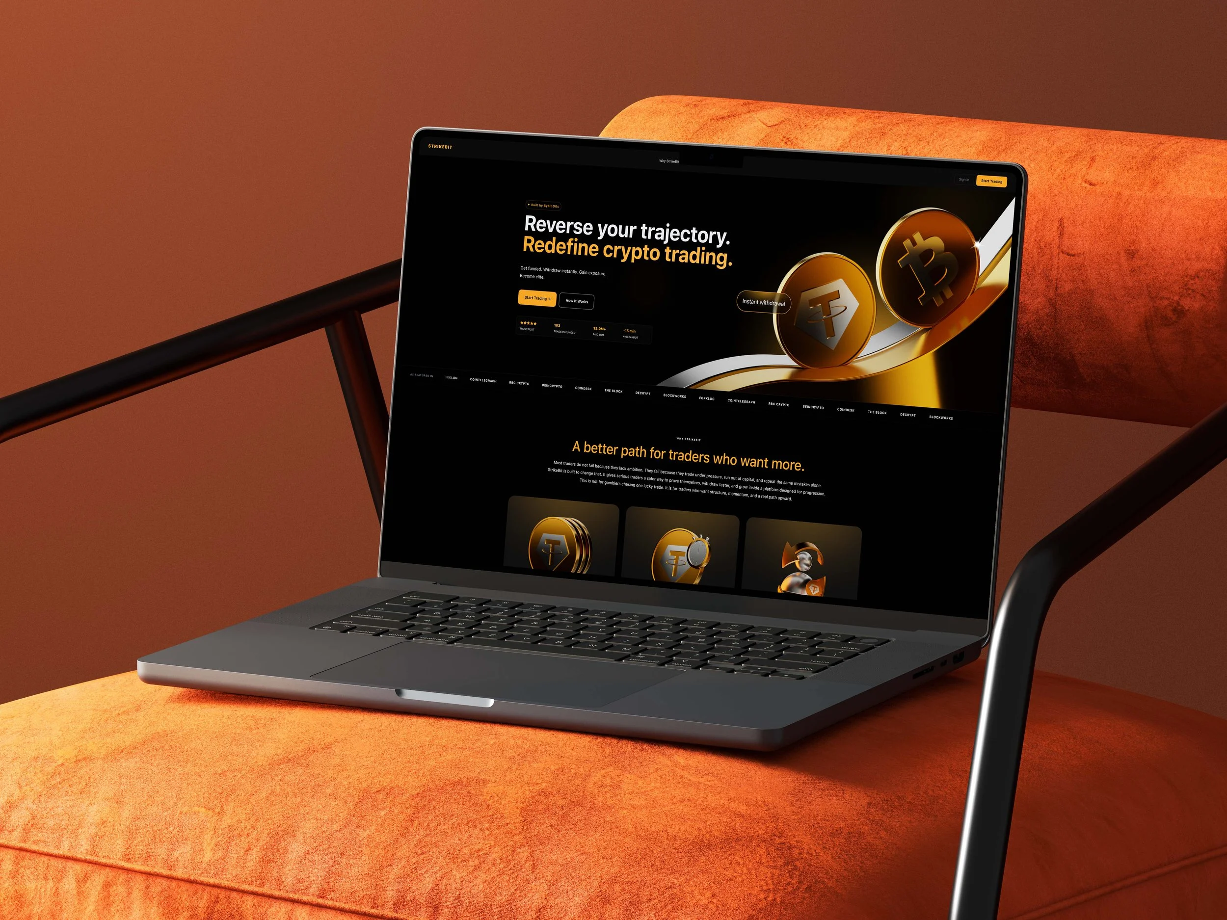 Strikebit: Redesigning for investor confidence in Web3