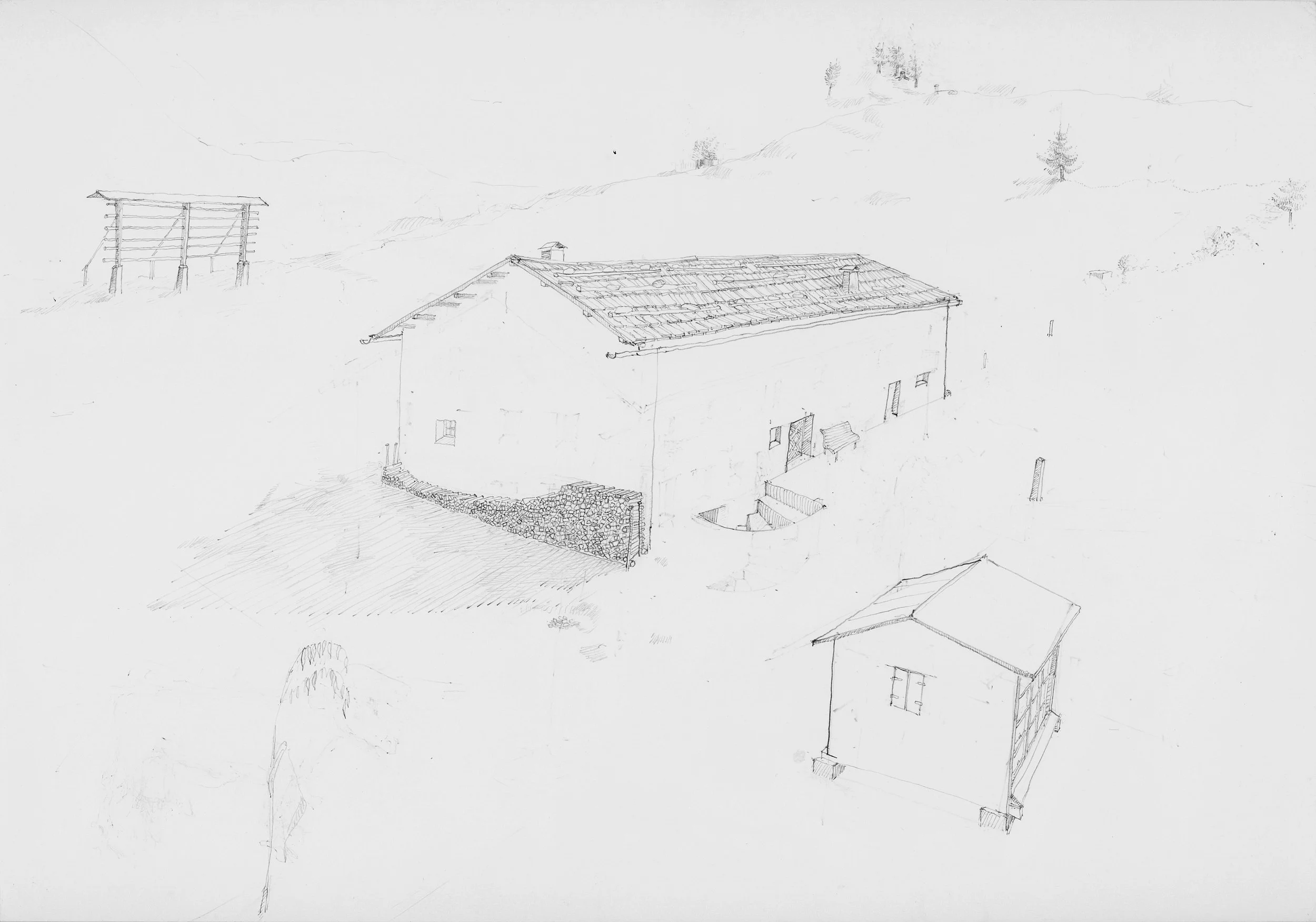 1965 ?, 2014, Bleistift, Papier, 29,7 x 21 cm, Privatbesitz