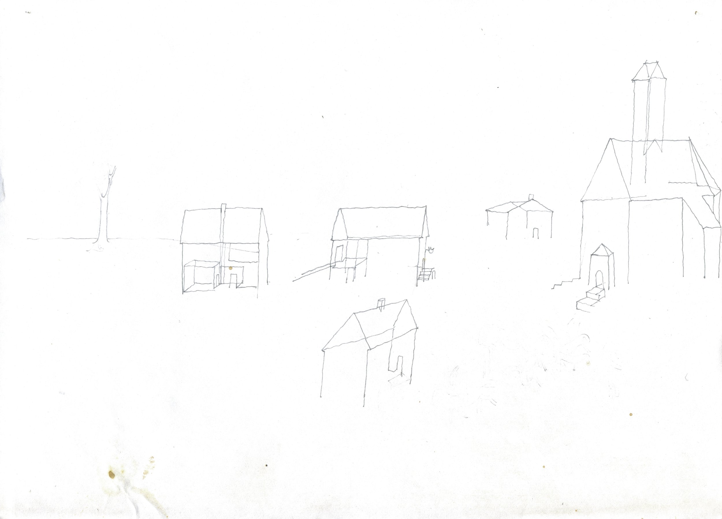 Lindenberg, 1996, Grafitstift, Papier, 29,7 x 21cm